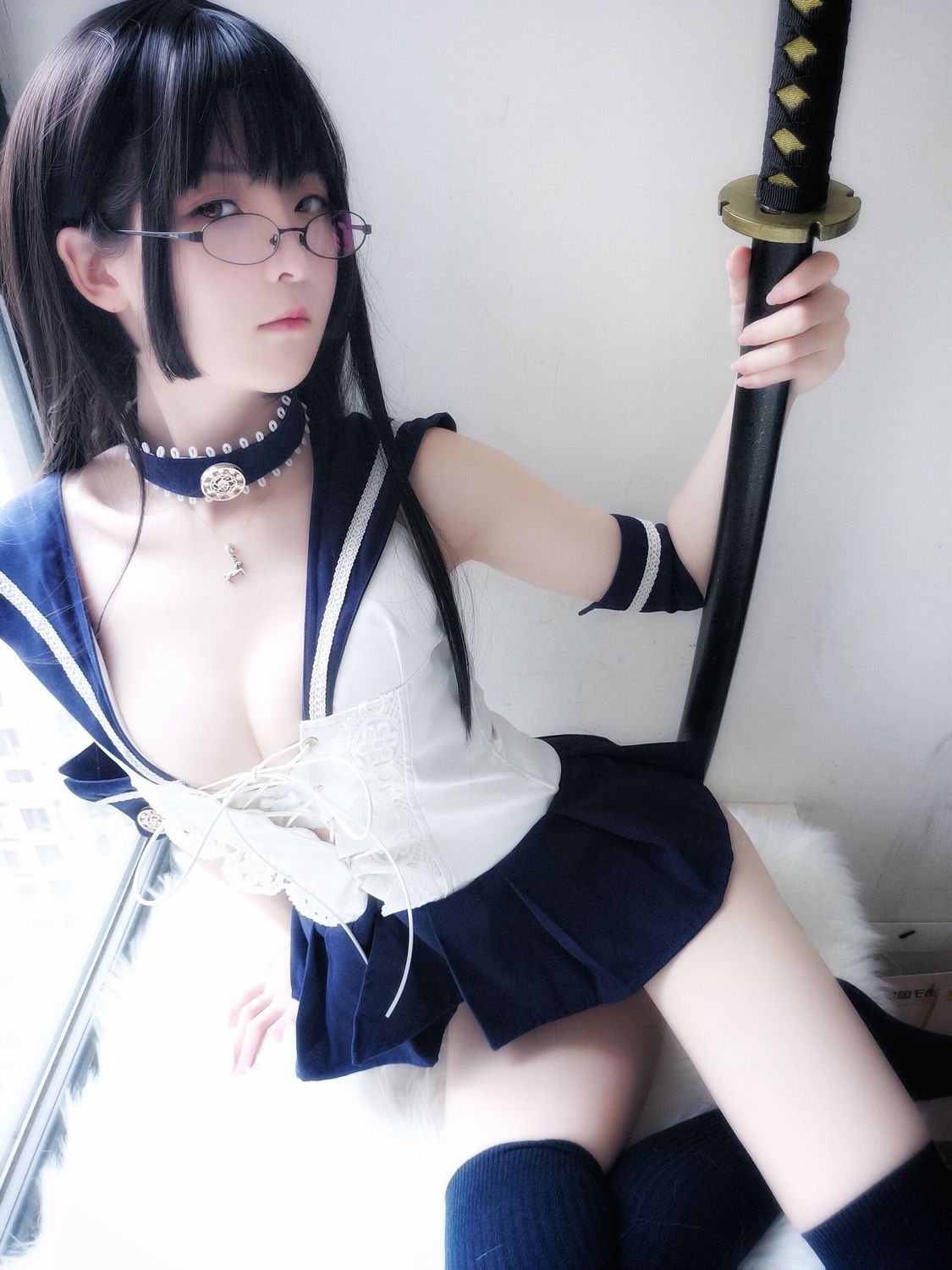 图片[3]-No.004-武士刀与水手服 [20P]-cos王者-用心收藏好每一套cos美图