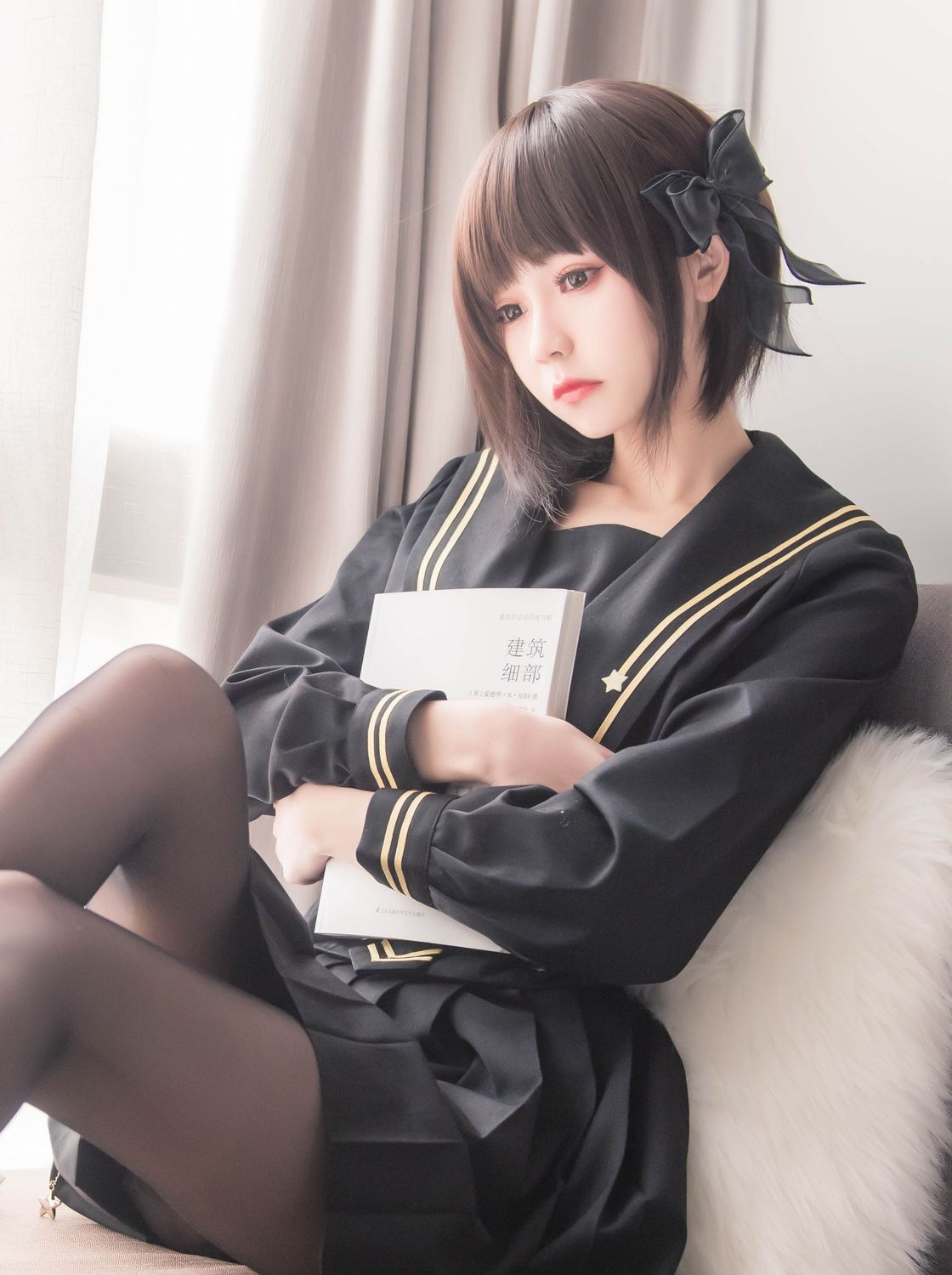 No.004-窗台制服 [19P]-cos王者-用心收藏好每一套cos美图