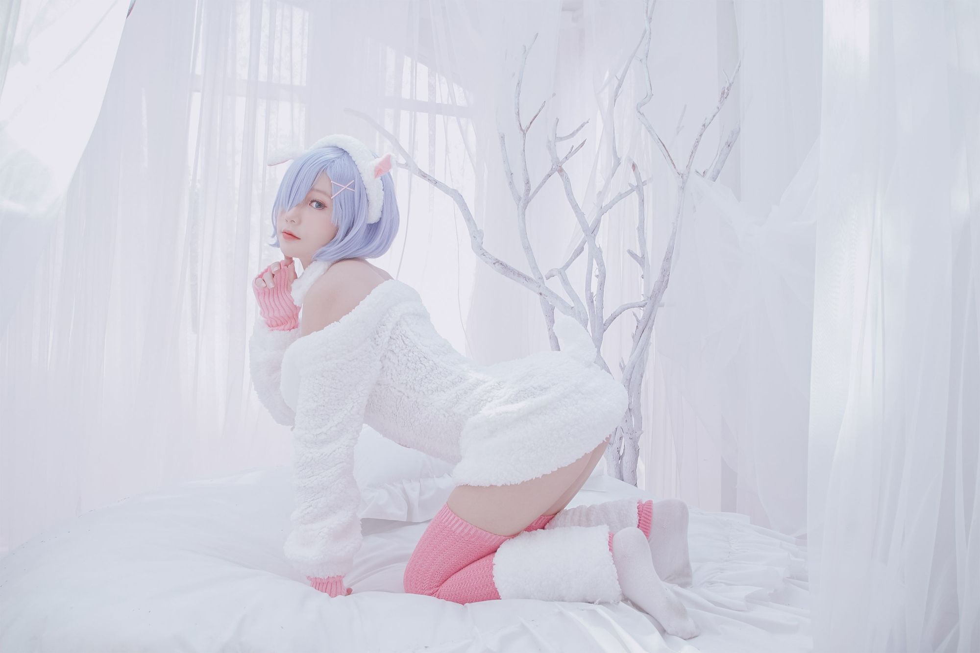 图片[2]-No.006-Rem the sheep [46P]-cos王者-用心收藏好每一套cos美图