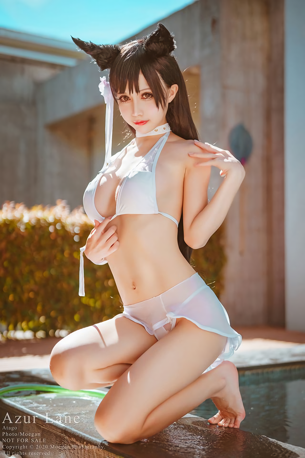 No.008-Azur Lane 爱宕 盛夏進行曲 [14P]-cos王者-用心收藏好每一套cos美图