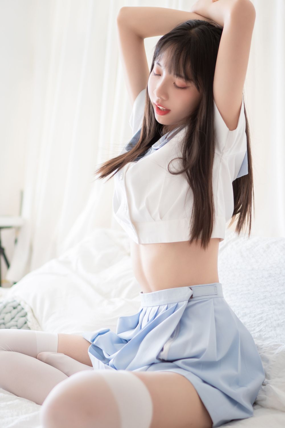 图片[3]-No.017-JK学生服 [65P]-cos王者-用心收藏好每一套cos美图