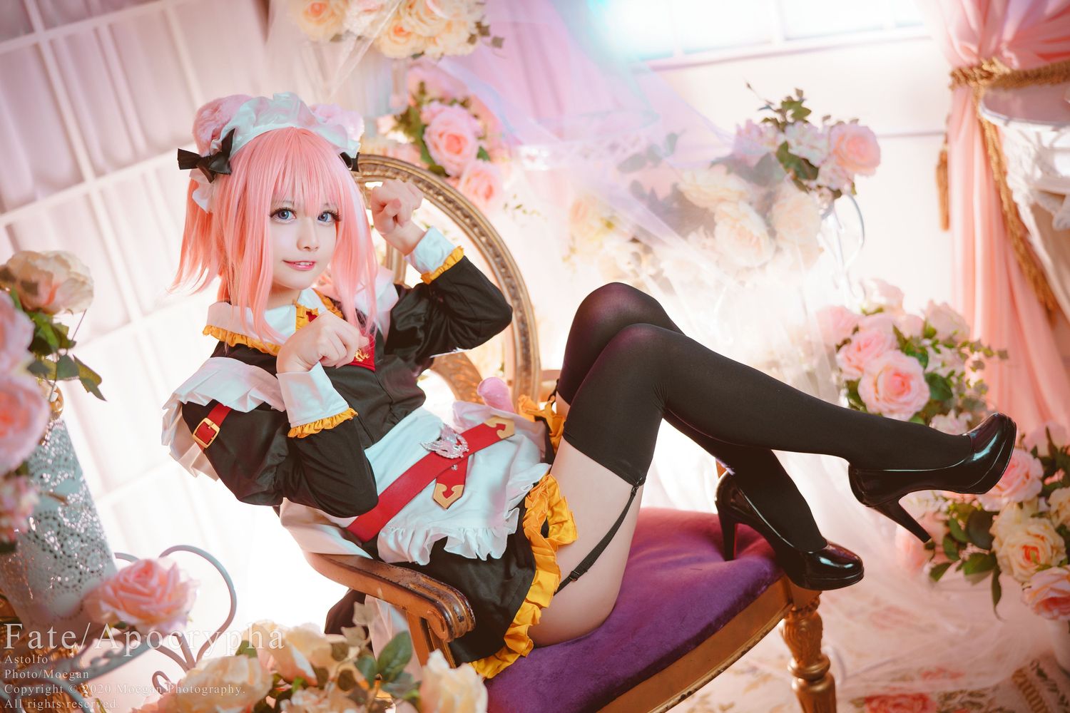 图片[2]-No.025-FateGrand Order–Astolfo Maid ver [9P]-cos王者