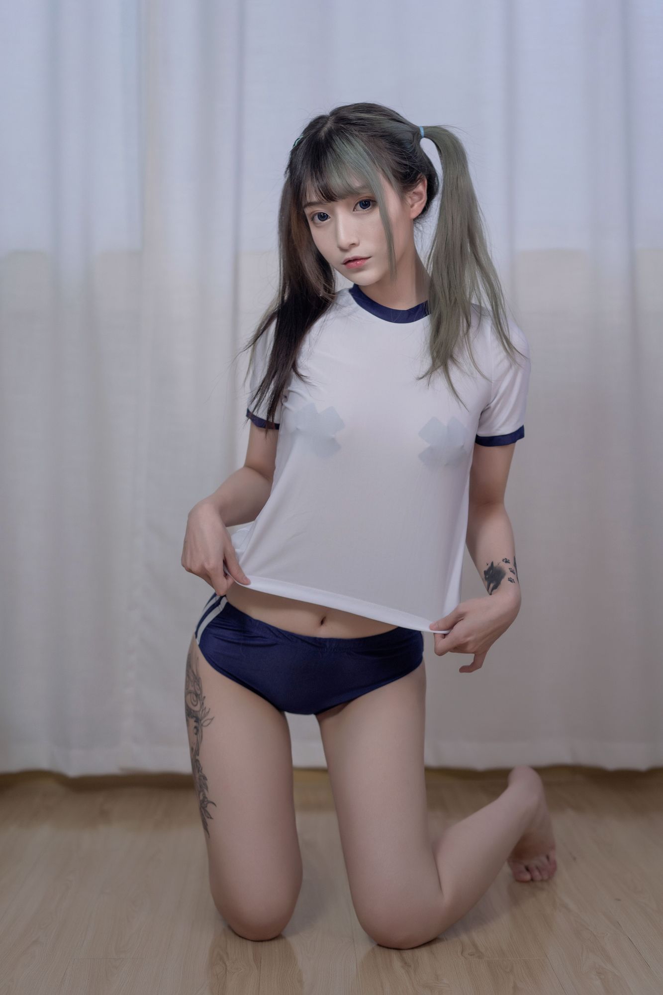 图片[1]-No.013-铁板烧 制服本 – 体操服 [18P]-cos王者