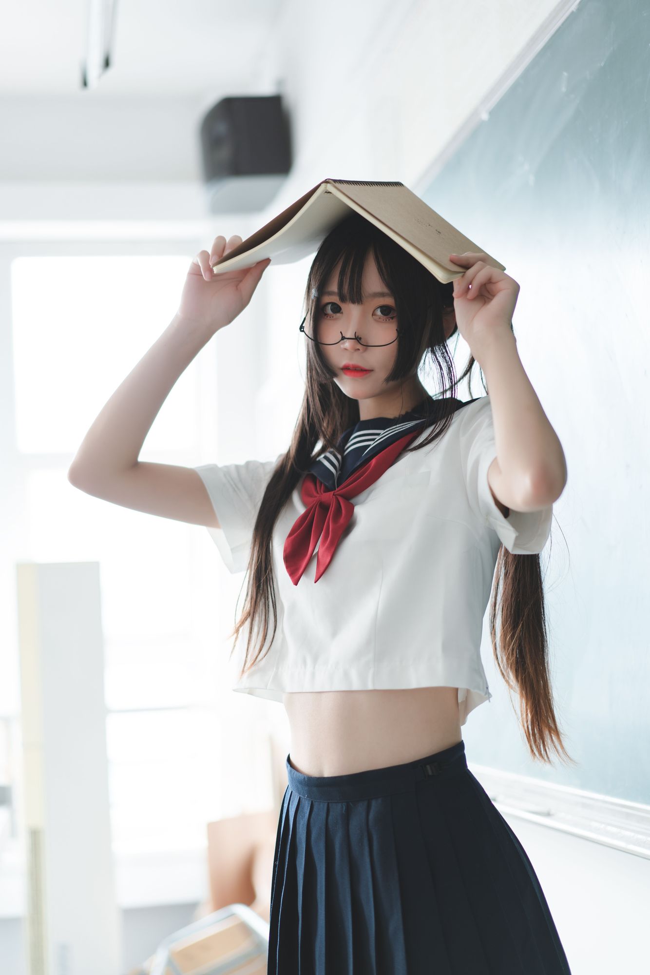 No.001-JK制服 [43P]-cos王者-用心收藏好每一套cos美图