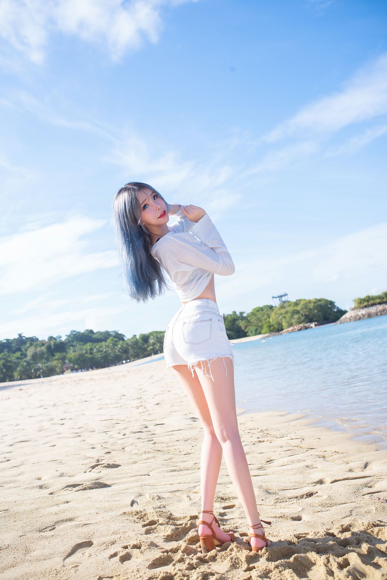 图片[1]-No.006-Beach lily [39P]-cos王者-用心收藏好每一套cos美图