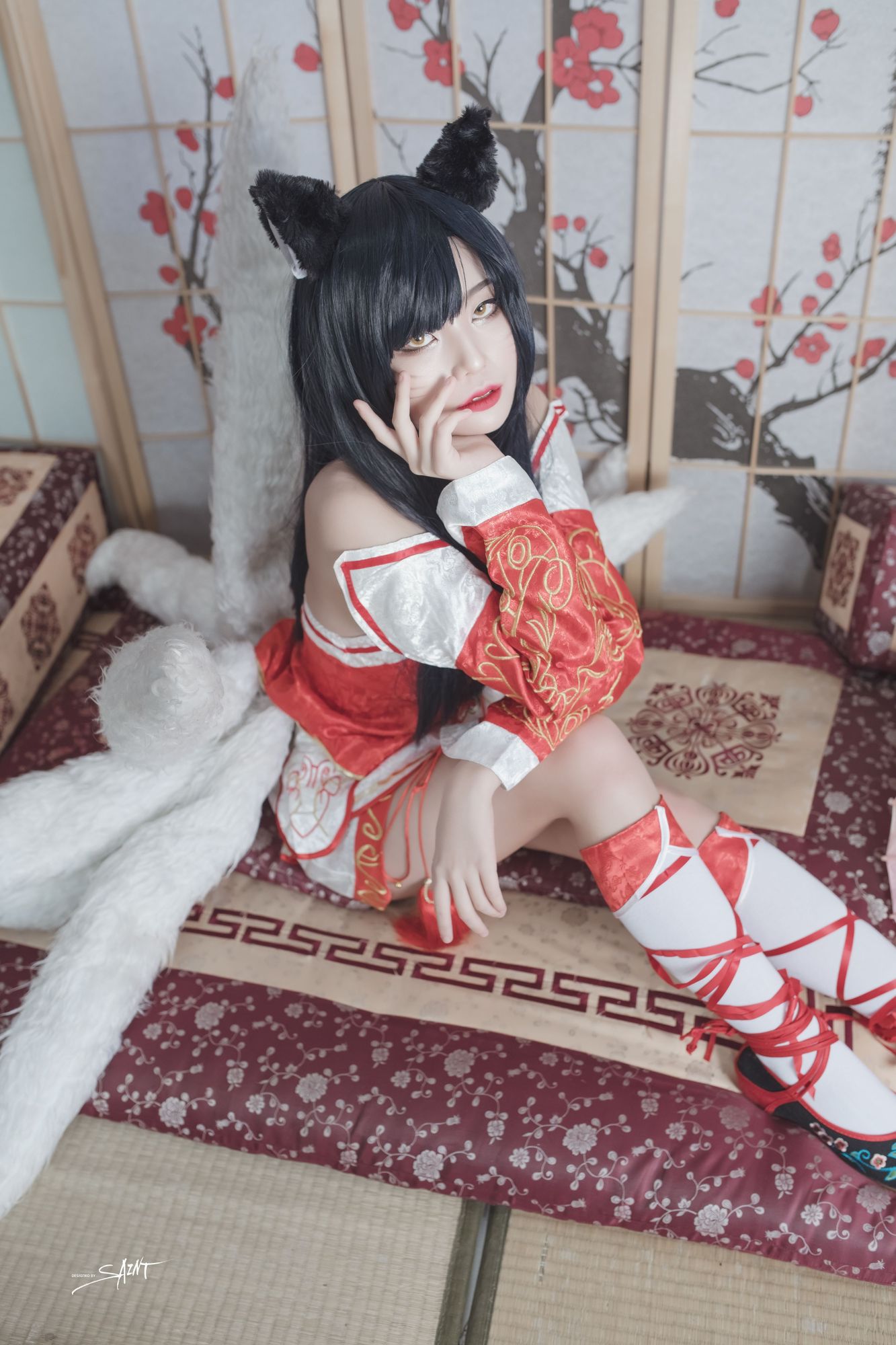 图片[2]-No.007-[SAINT Photolife] cosplay-Original Ahri [53P]-cos王者-用心收藏好每一套cos美图