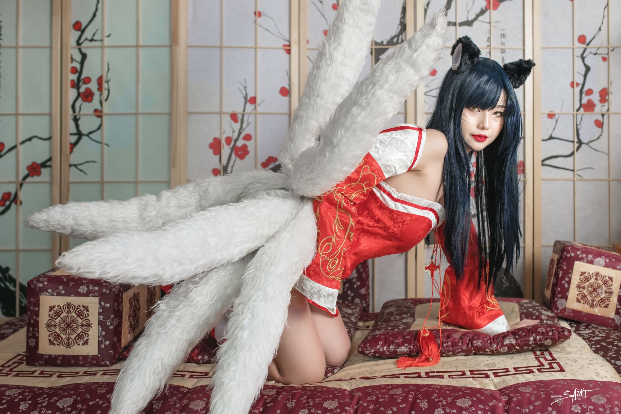 图片[3]-No.007-[SAINT Photolife] cosplay-Original Ahri [53P]-cos王者-用心收藏好每一套cos美图