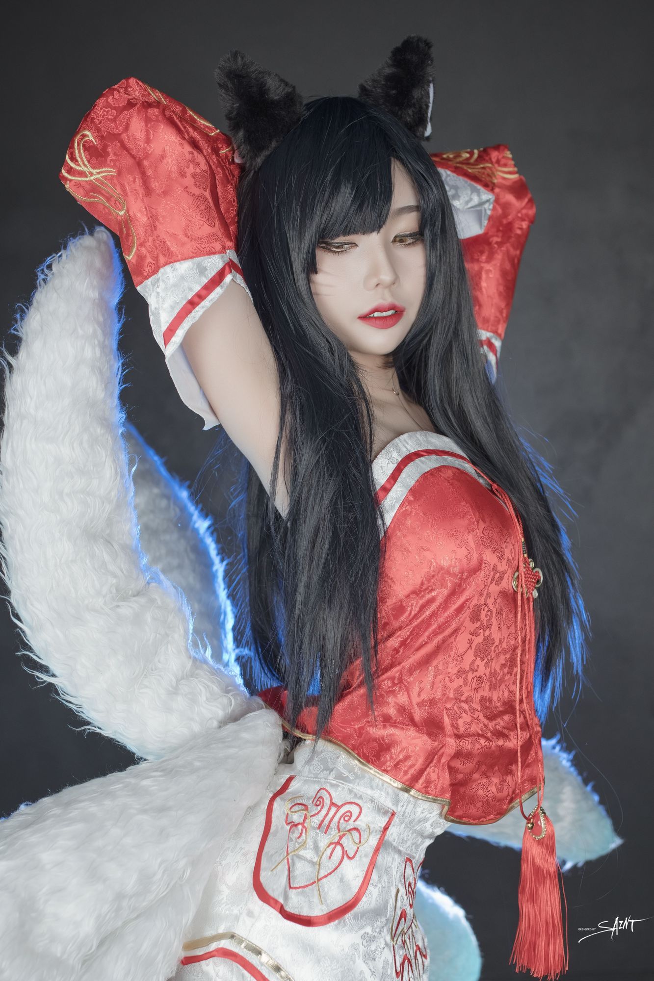 No.007-[SAINT Photolife] cosplay-Original Ahri [53P]-cos王者-用心收藏好每一套cos美图