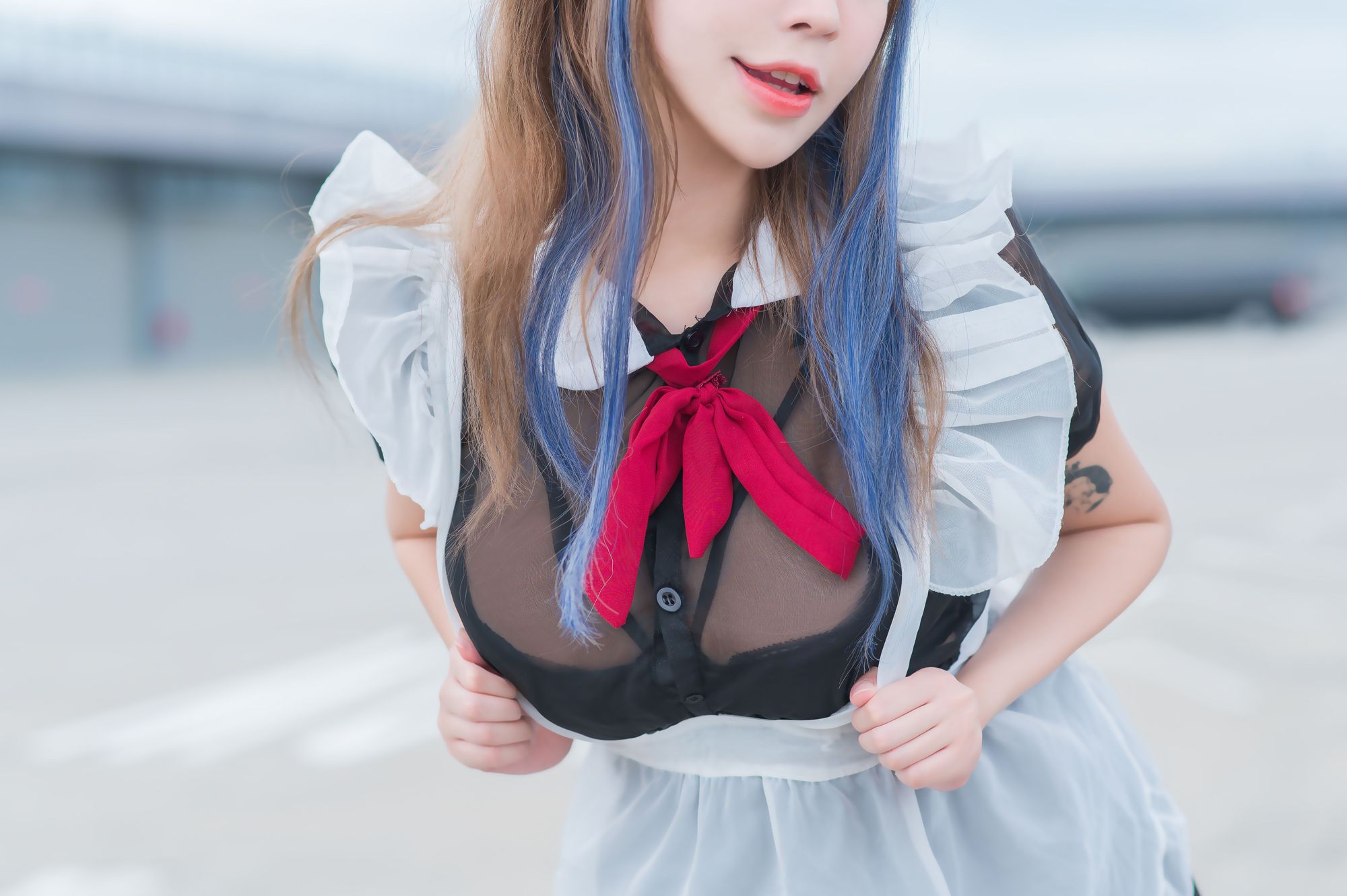 图片[3]-No.009-Rooftop Maid [21P]-cos王者-用心收藏好每一套cos美图