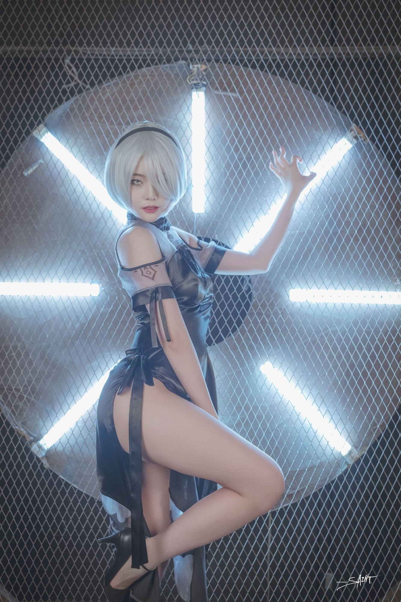 No.017-[SAINT Photolife] Vol.04 KDA Akali & Nier Automata 2B [65P]-cos王者-用心收藏好每一套cos美图