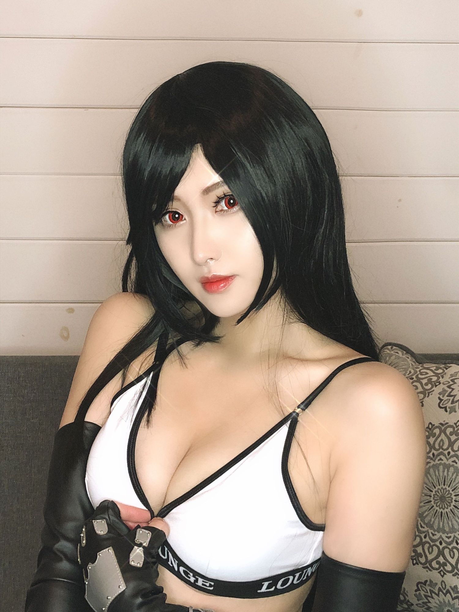 No.021-Tifa Phone Contents [16P 4V]-cos王者-用心收藏好每一套cos美图