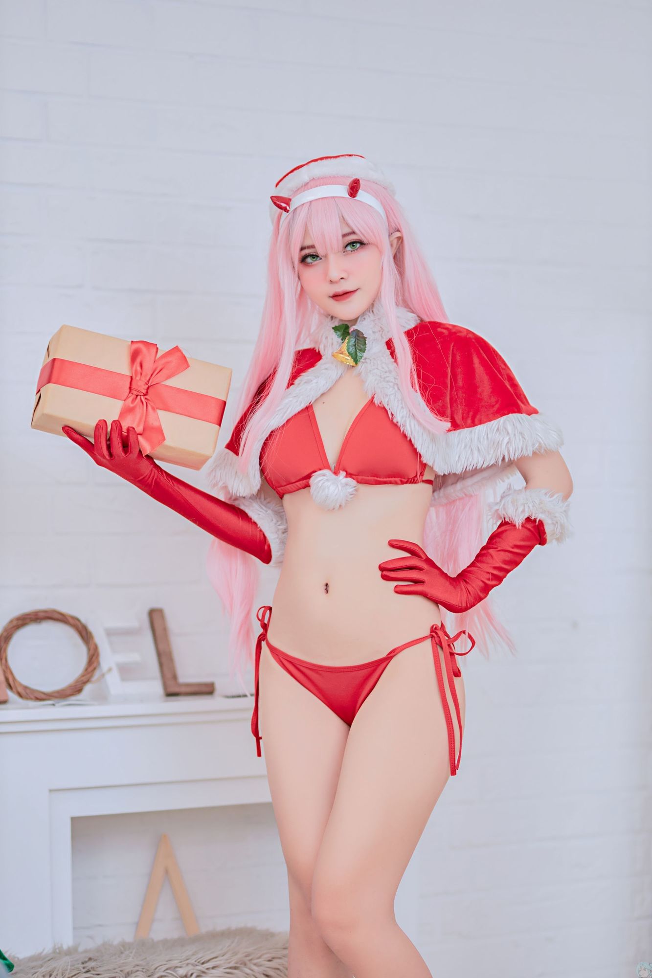 图片[1]-No.021-Zero Two X-Mas [27P]-cos王者-用心收藏好每一套cos美图