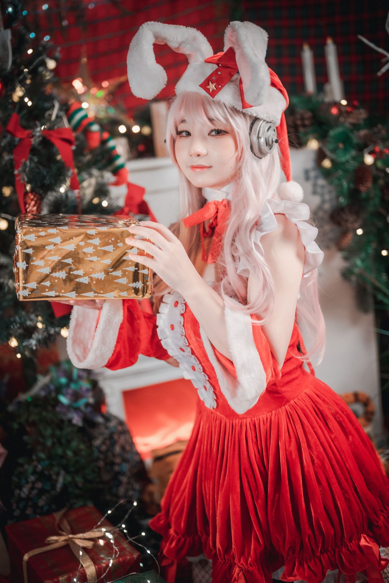 No.022-[DJAWA] Christmas Special 2022：Mimmi (Super Sonico) [91P]-cos王者-用心收藏好每一套cos美图