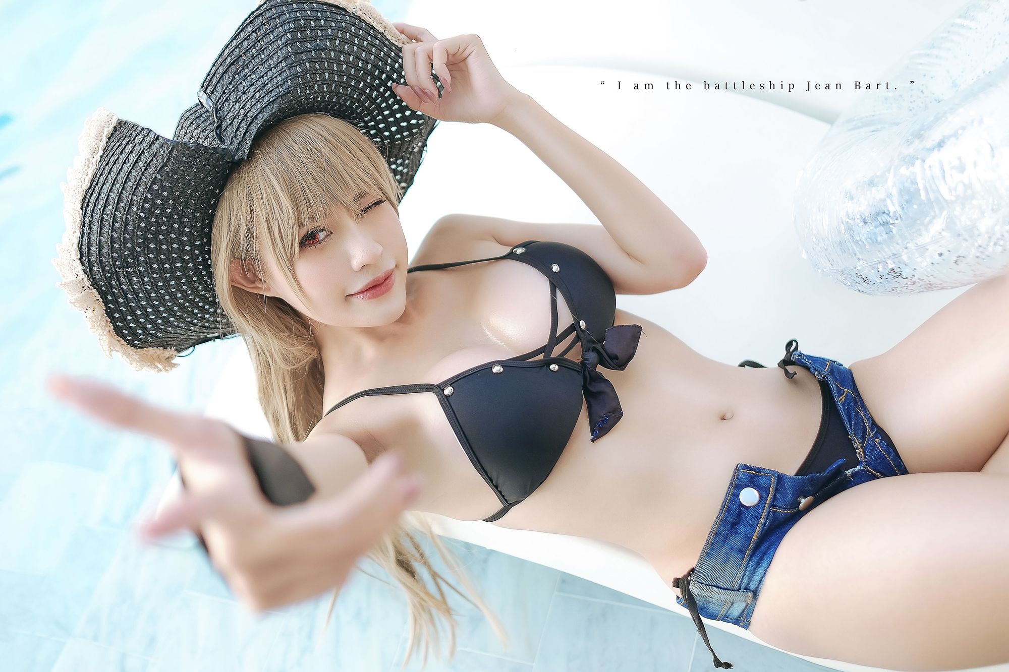 图片[2]-No.024-Jean Bart Swimsuit [12P]-cos王者-用心收藏好每一套cos美图