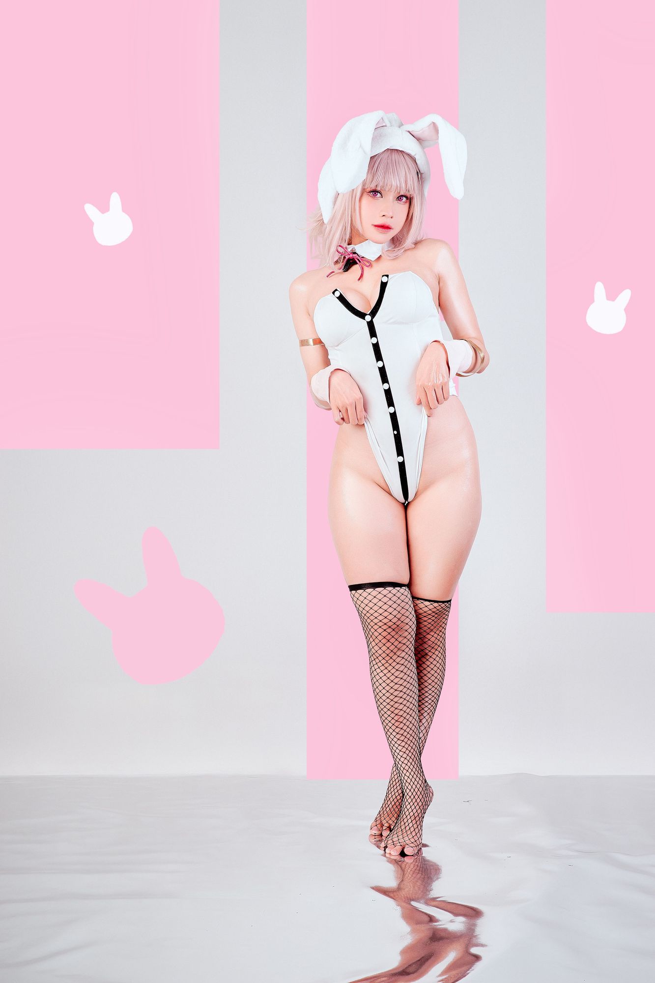 图片[1]-No.039-Chiaki Nanami Bunny [16P 2V]-cos王者-用心收藏好每一套cos美图