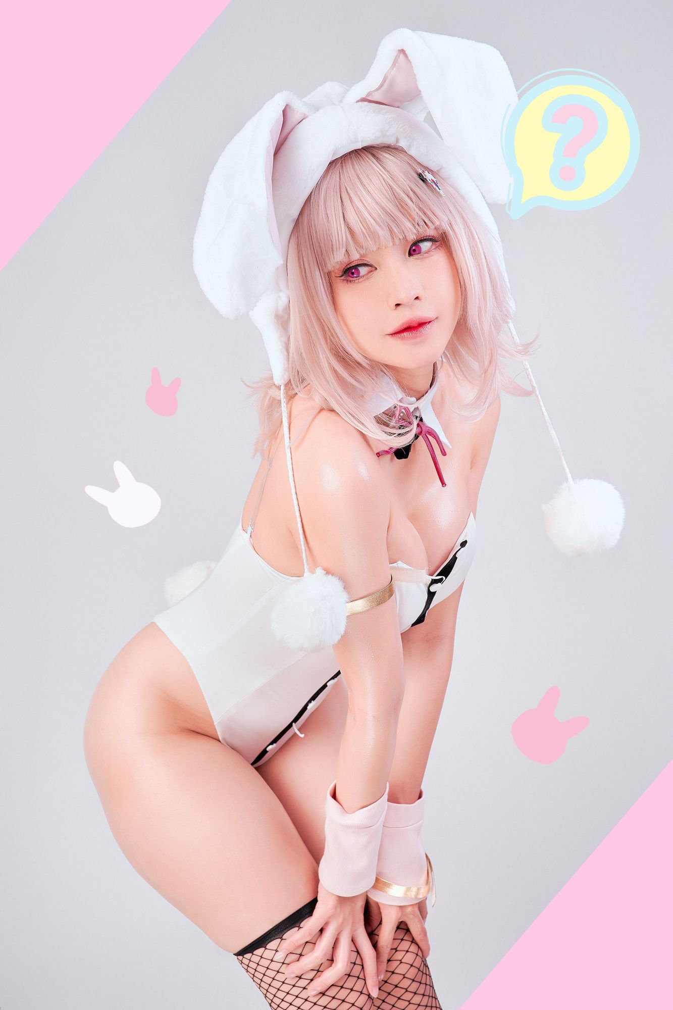 图片[2]-No.039-Chiaki Nanami Bunny [16P 2V]-cos王者-用心收藏好每一套cos美图