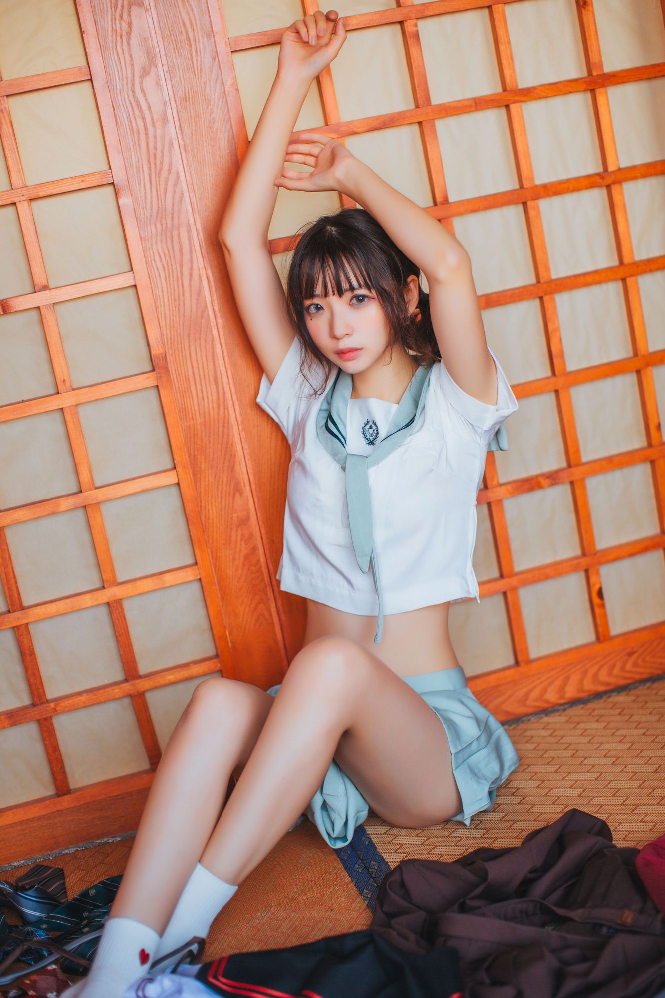 No.040-黑丝·JK·少女 [47P]-cos王者-用心收藏好每一套cos美图