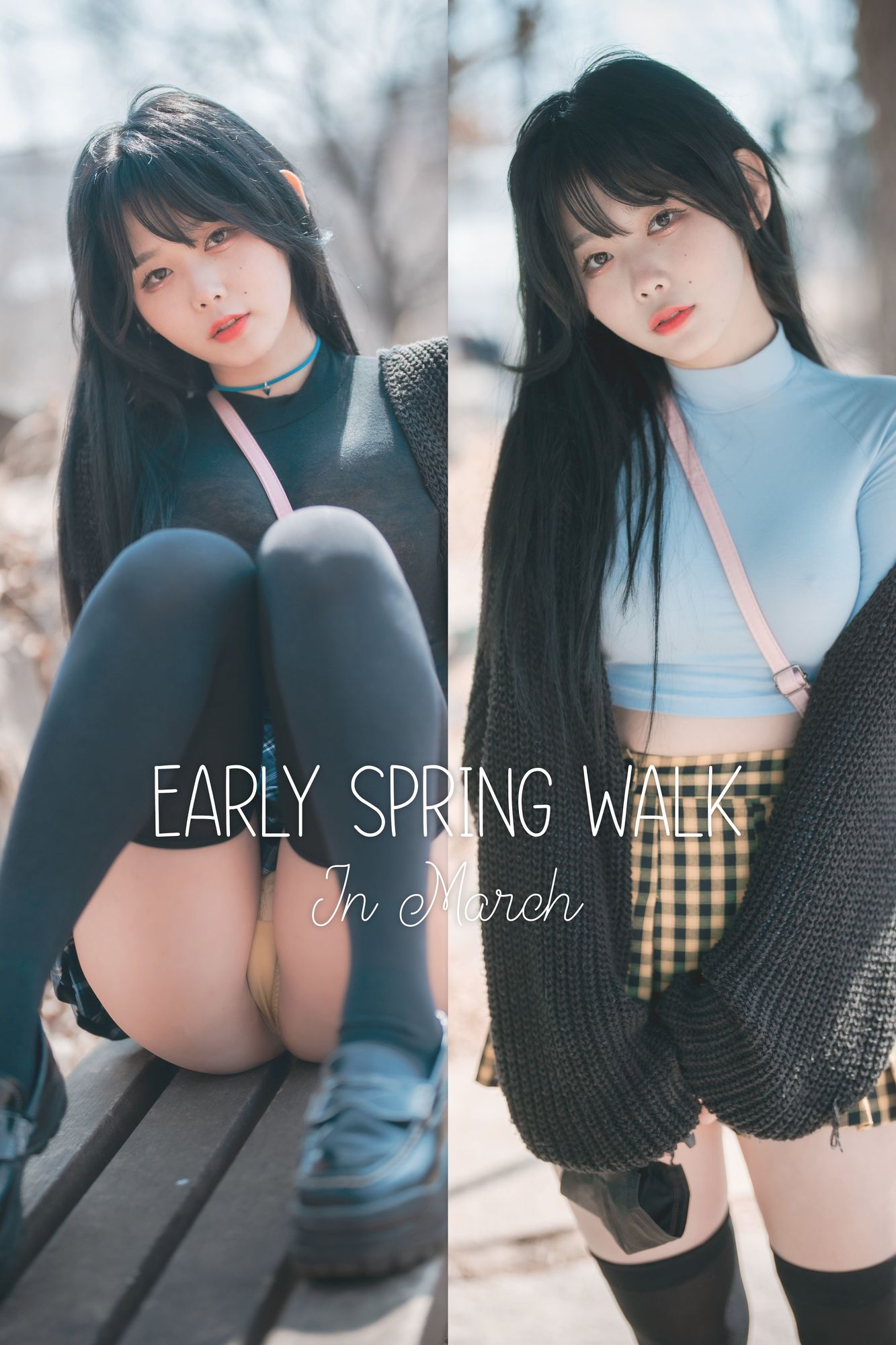 图片[1]-No.046-[DJAWA] Early Spring Walk in March [141P]-cos王者-用心收藏好每一套cos美图