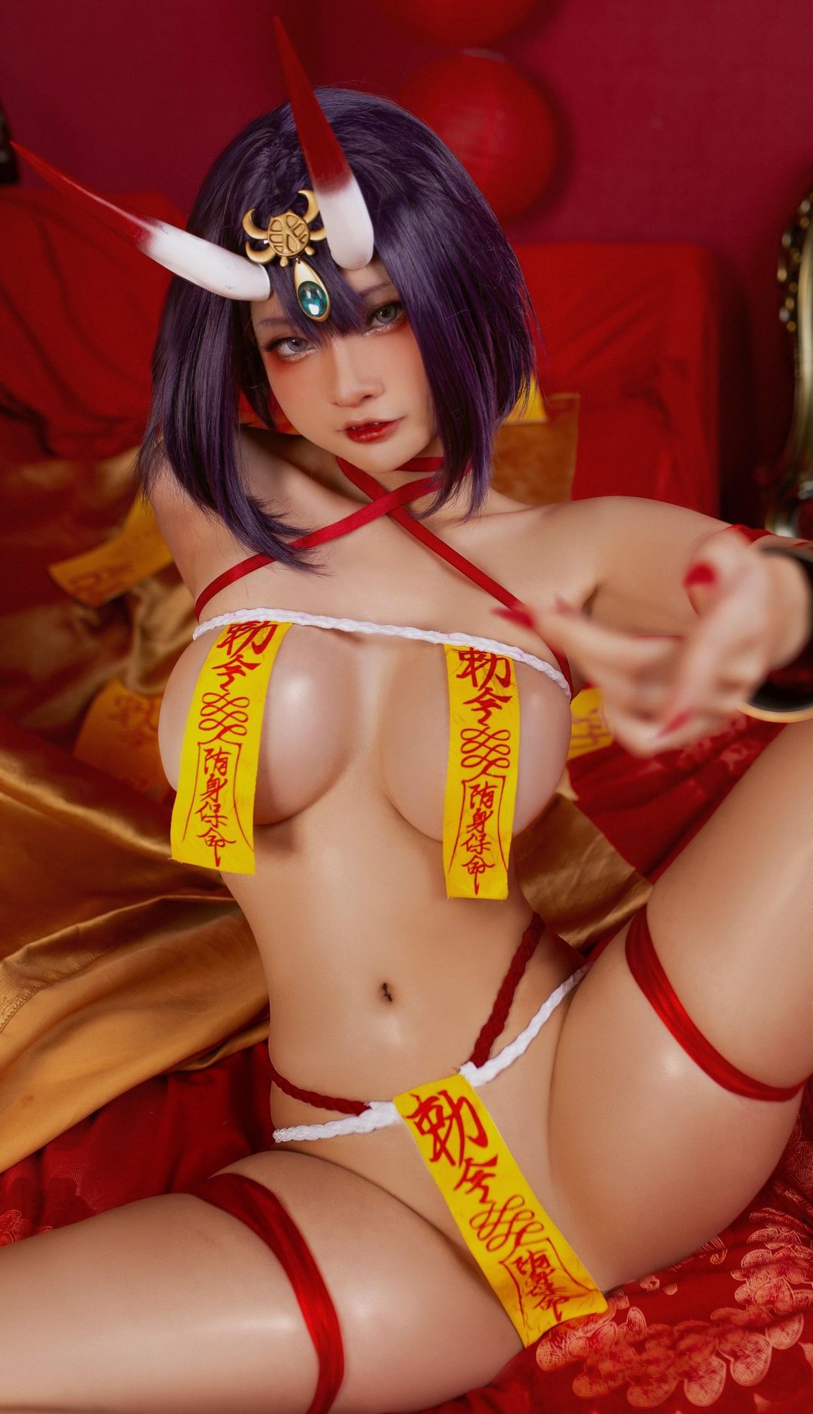 No.062-Shuten Jiangshi 酒吞童子 [24P]-cos王者-用心收藏好每一套cos美图