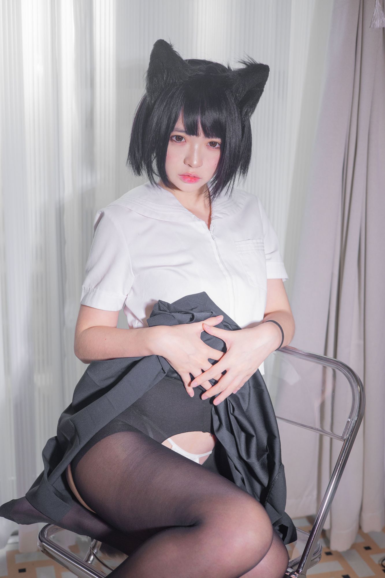 No.085-2022夏日限定B本 制服 [20P 1V]-cos王者-用心收藏好每一套cos美图