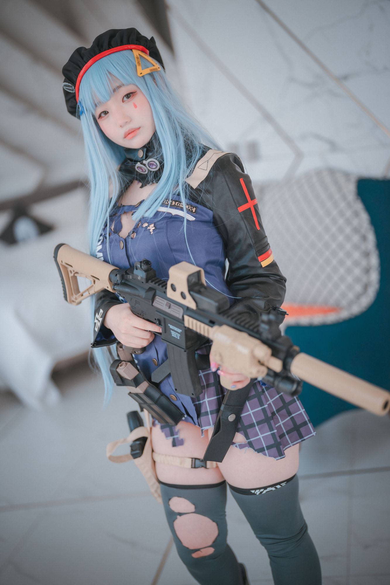 图片[1]-No.003-[DJAWA] Girls’ Frontline HK416 [244P]– Normal [88P]-cos王者