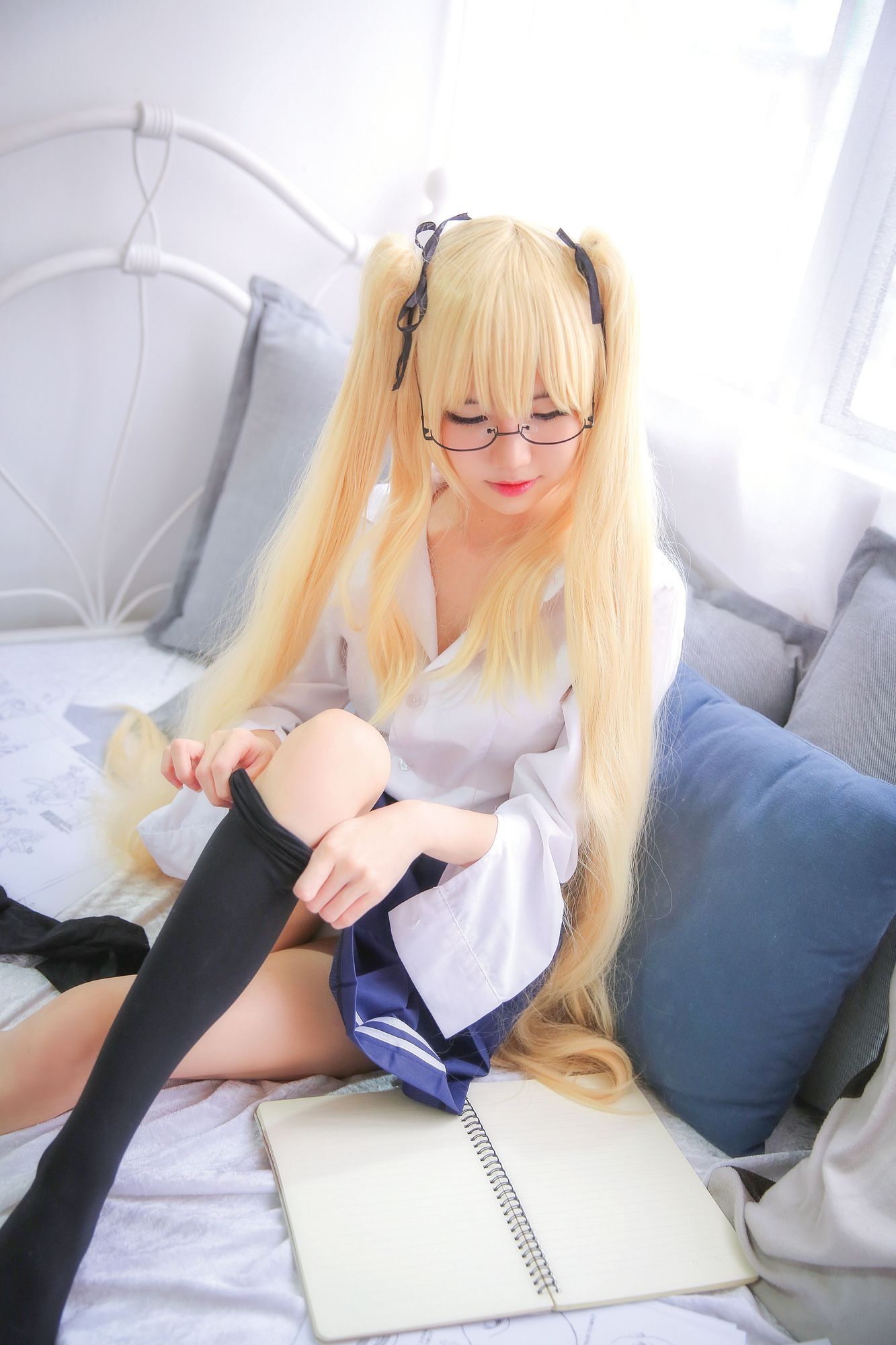 图片[2]-No.009-Eriri School Girl [43P 3V]-cos王者-用心收藏好每一套cos美图