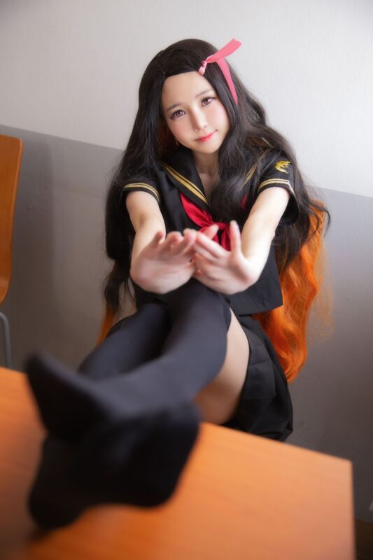 No.020-Nezuko School [19P]-cos王者-用心收藏好每一套cos美图