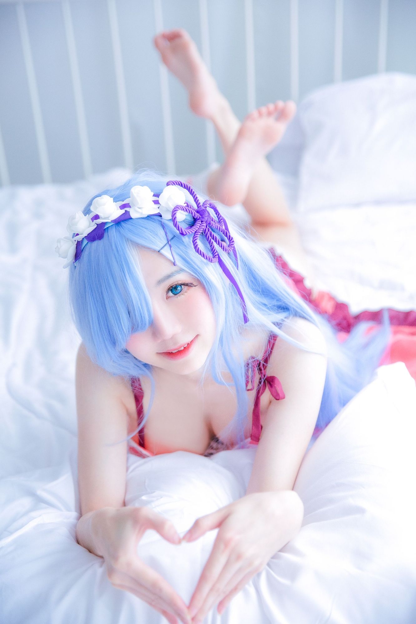 No.021-Rem Sleep Wear [13P]-cos王者-用心收藏好每一套cos美图