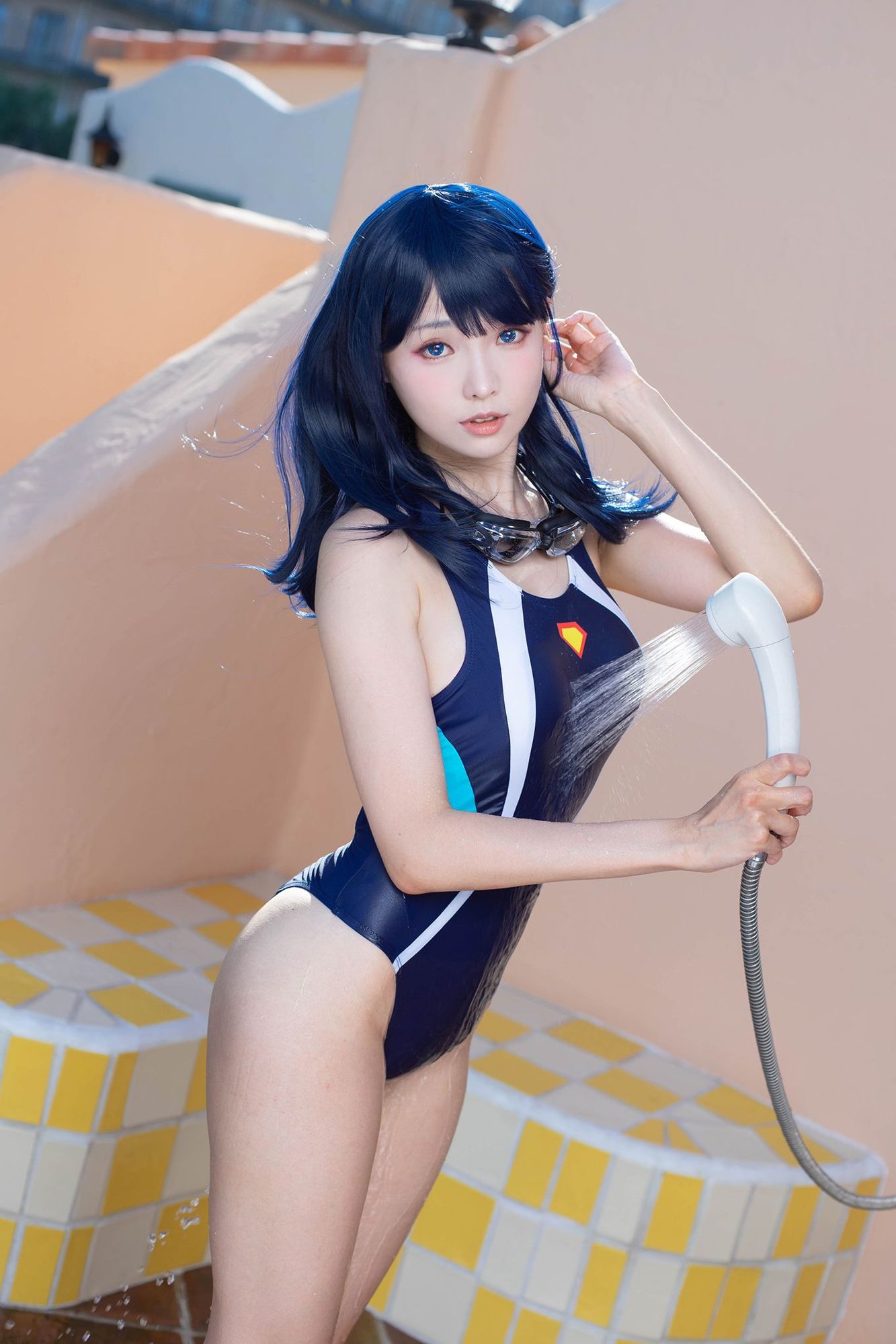 No.050-【Rikka】六花Swimsuit [26P]-cos王者-用心收藏好每一套cos美图