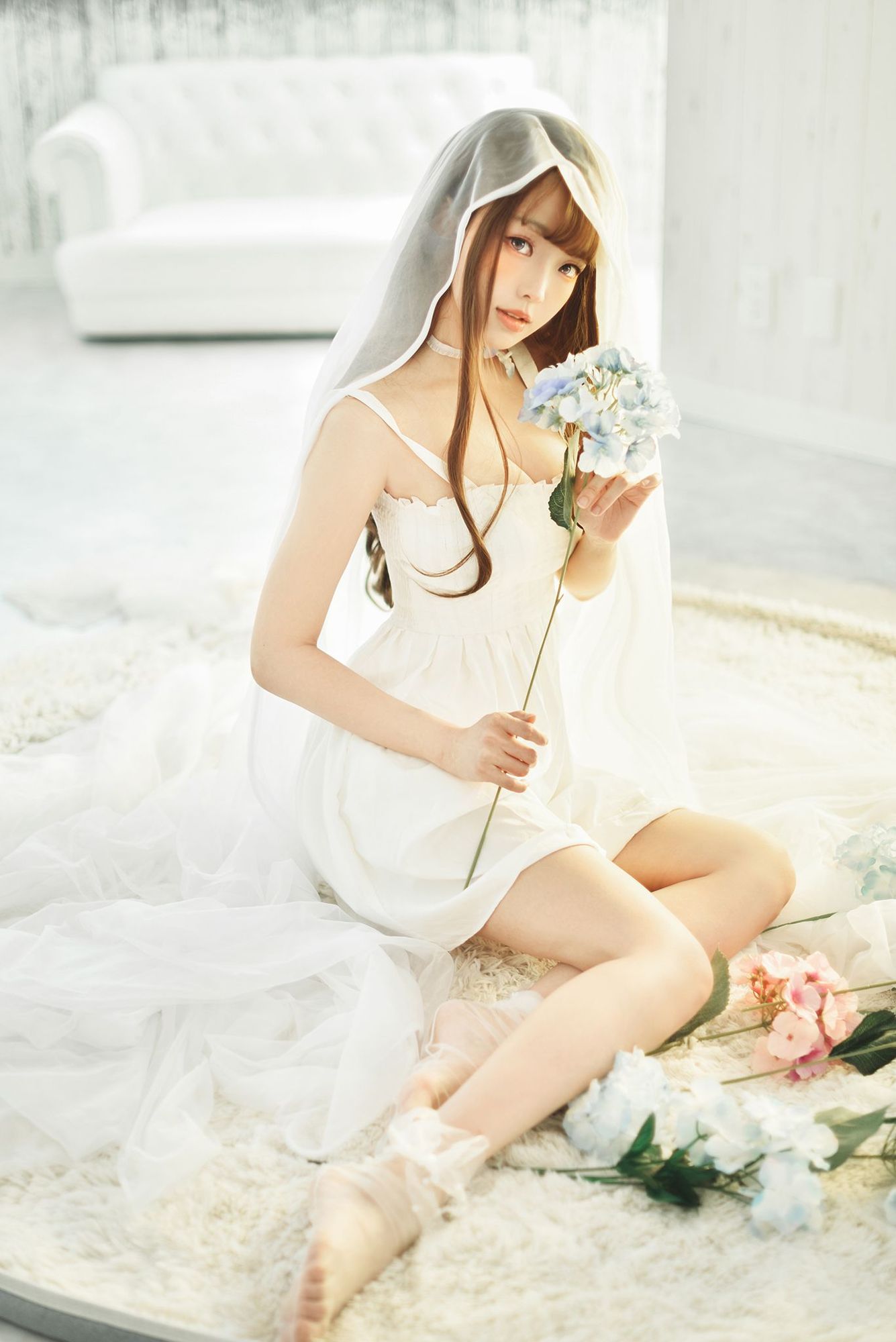 图片[1]-No.051-White Dress [22P]-cos王者-用心收藏好每一套cos美图