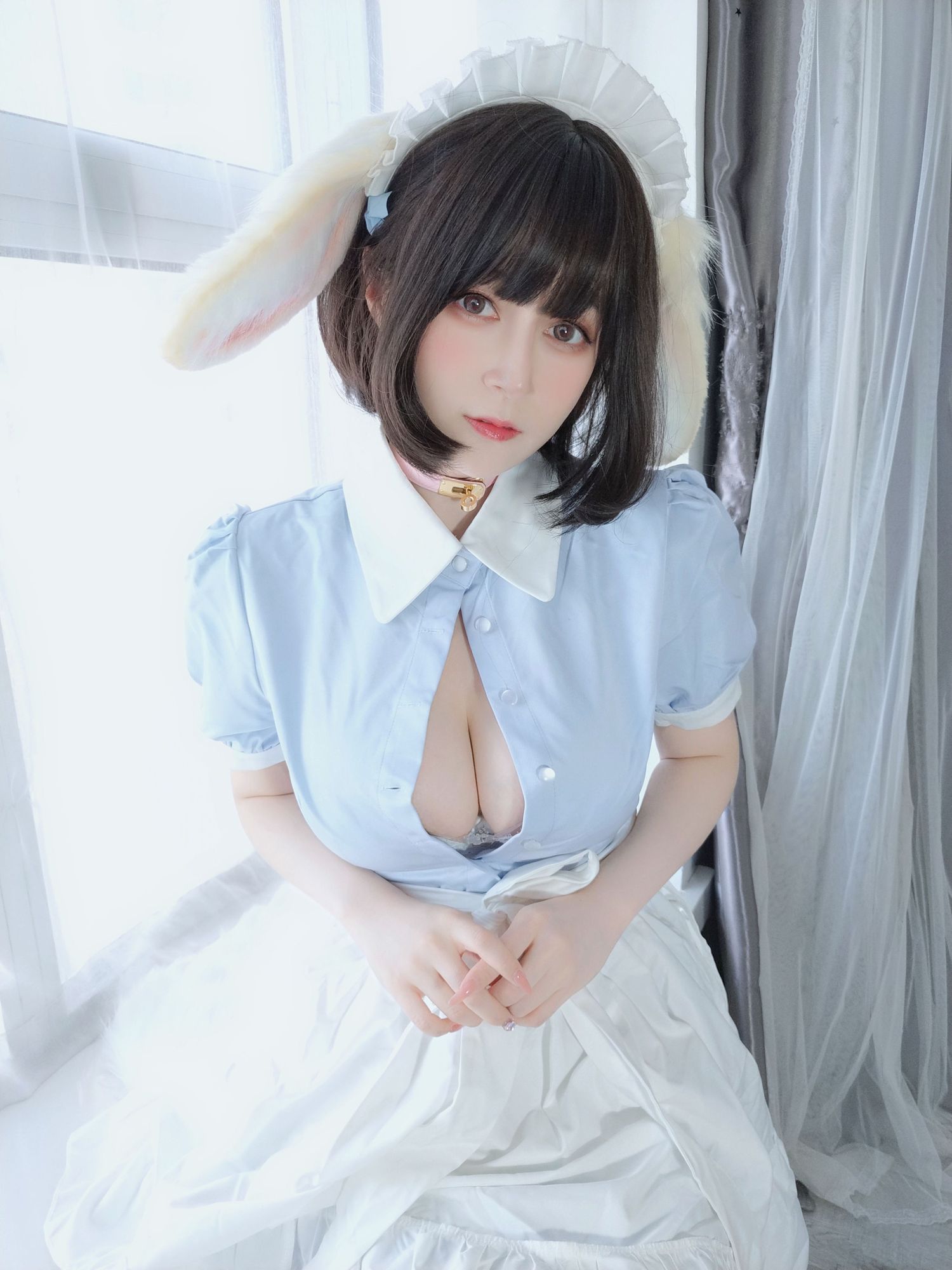 No.092-兔耳女仆 [148P 3V]-cos王者-用心收藏好每一套cos美图