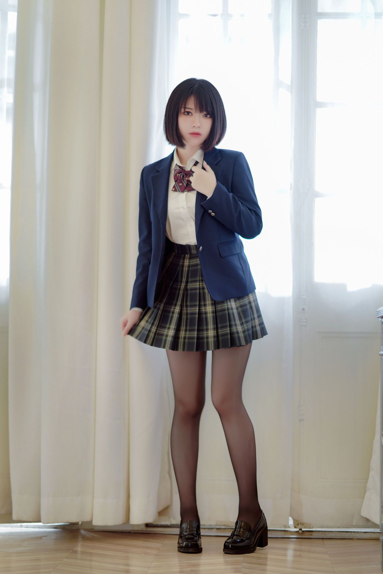 图片[3]-No.021-彼女の制服姿が好き [54P]-cos王者-用心收藏好每一套cos美图