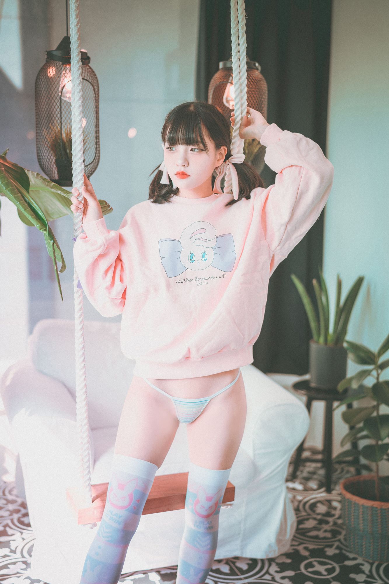 No.024-[DJAWA] Lovely Pink [34P]-cos王者-用心收藏好每一套cos美图