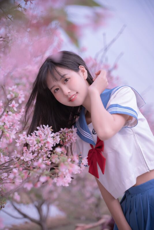 No.024 – 樱花JK [30P]-cos王者-用心收藏好每一套cos美图