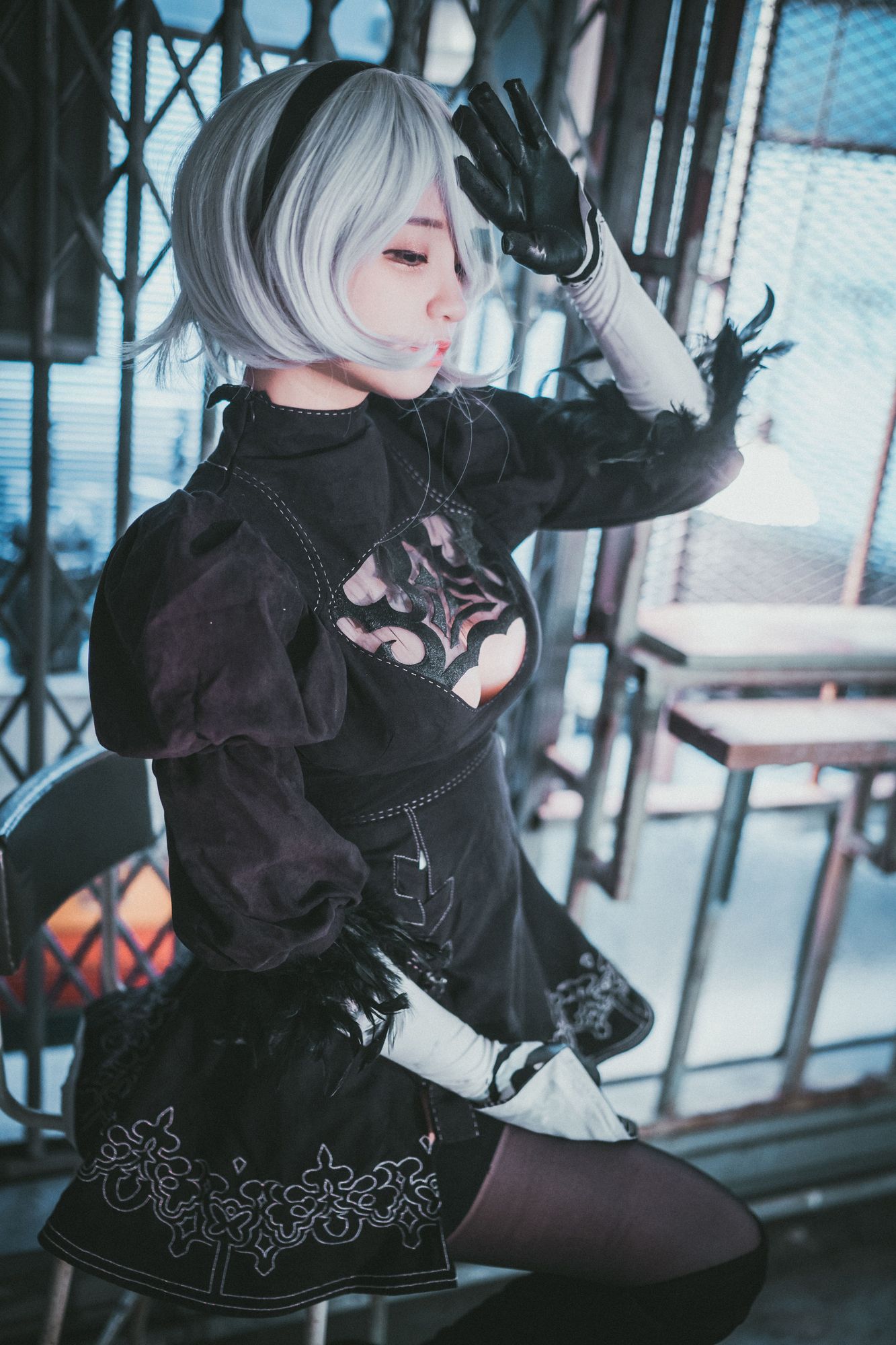 图片[2]-No.027-[DJAWA] NieR Automata 2B [47P]-cos王者-用心收藏好每一套cos美图