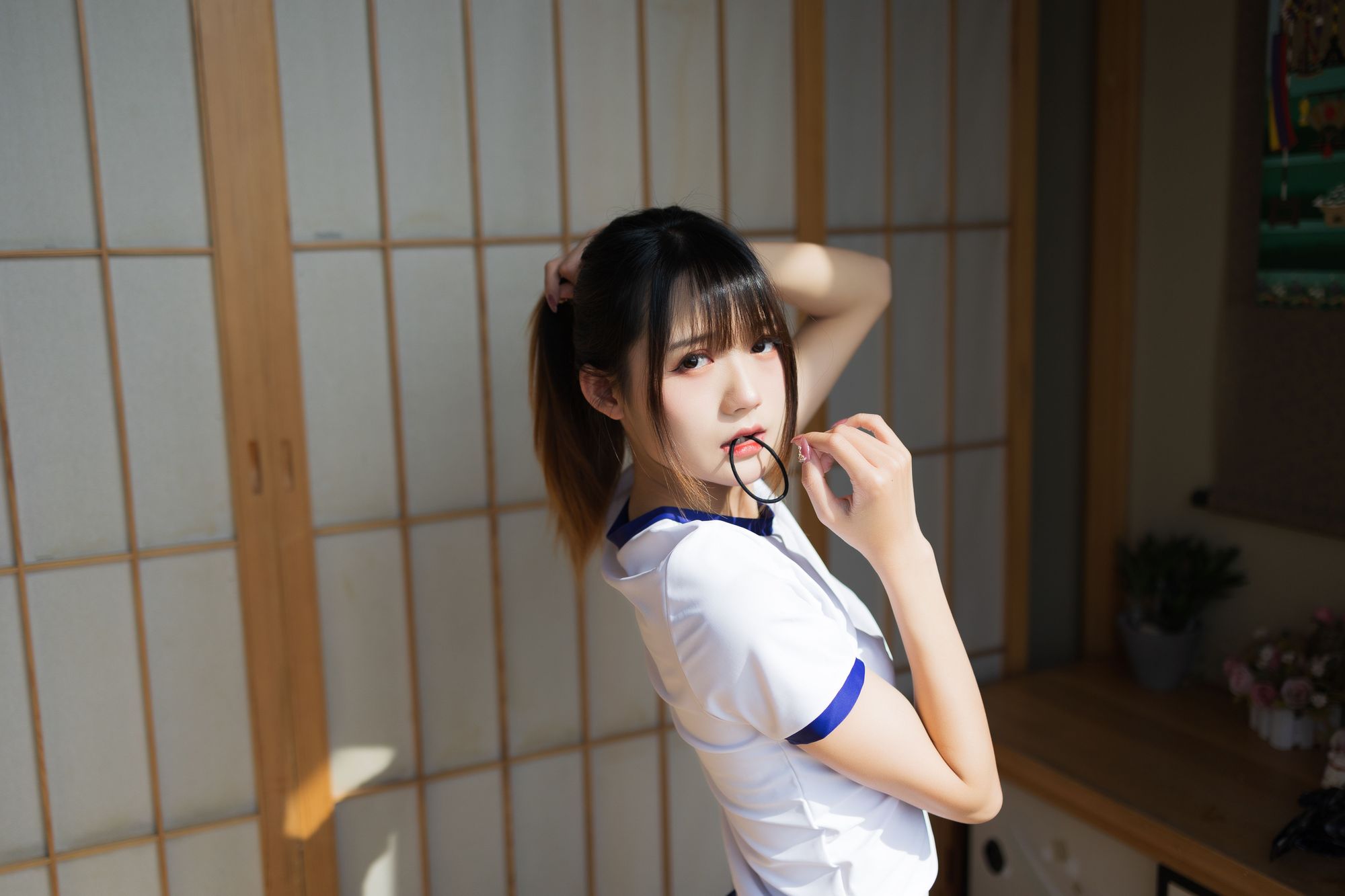 图片[1]-No.038-体操服少女 [36P]-cos王者-用心收藏好每一套cos美图