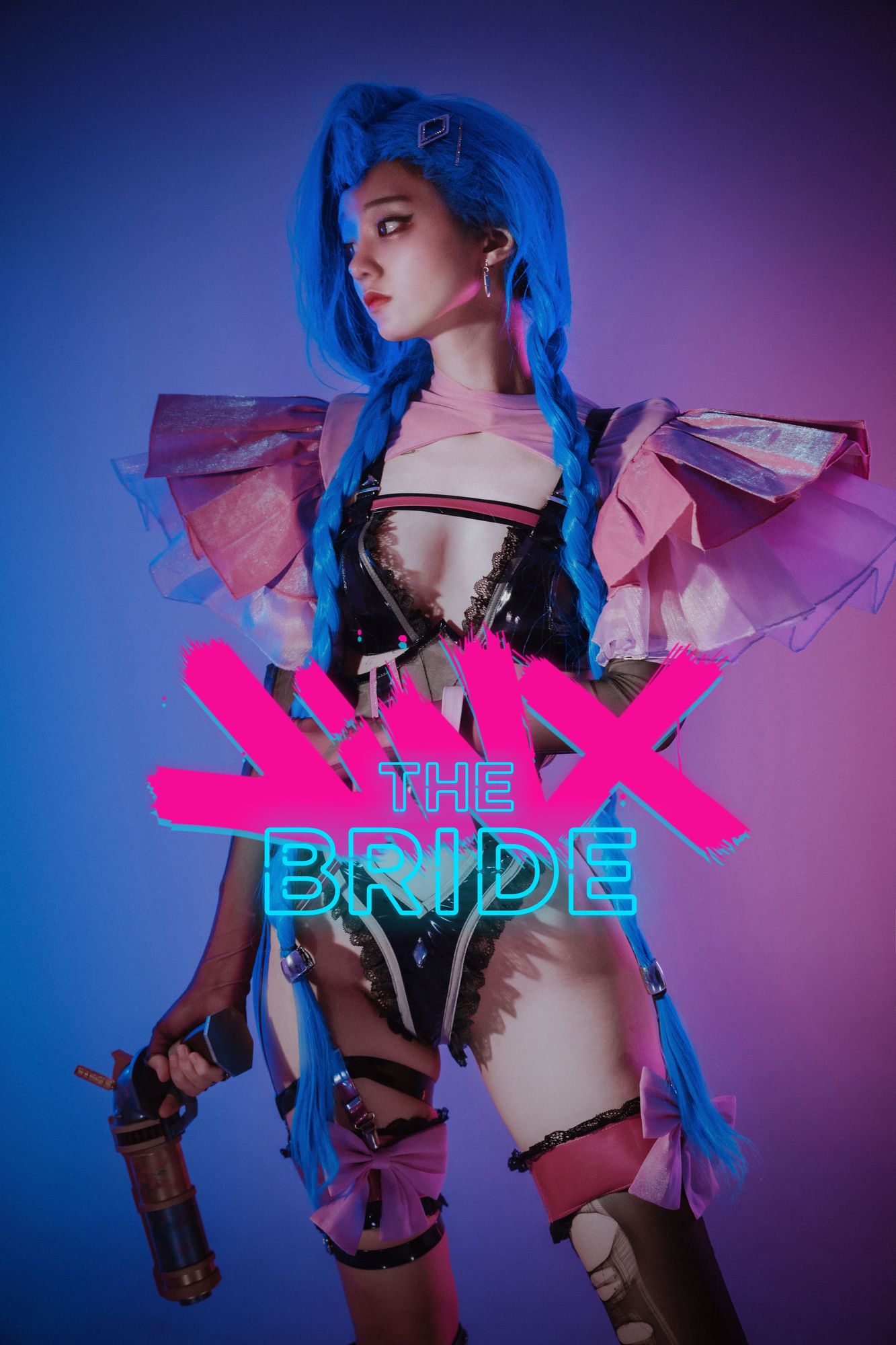 No.049-[DJAWA] JiNX the Bride [57P]-cos王者-用心收藏好每一套cos美图