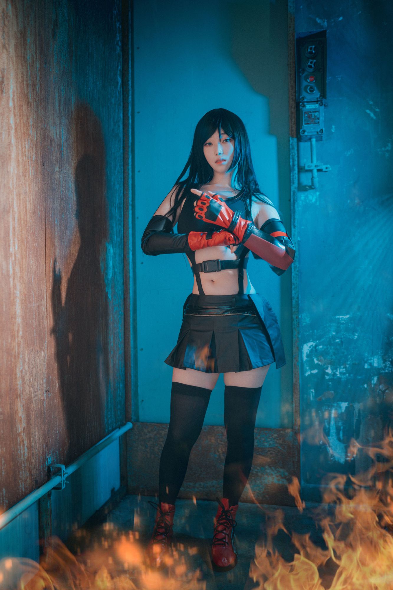 No.078-[DJAWA] Tifa Lockhart (Final Fantasy) – Bonus [6P]-cos王者-用心收藏好每一套cos美图