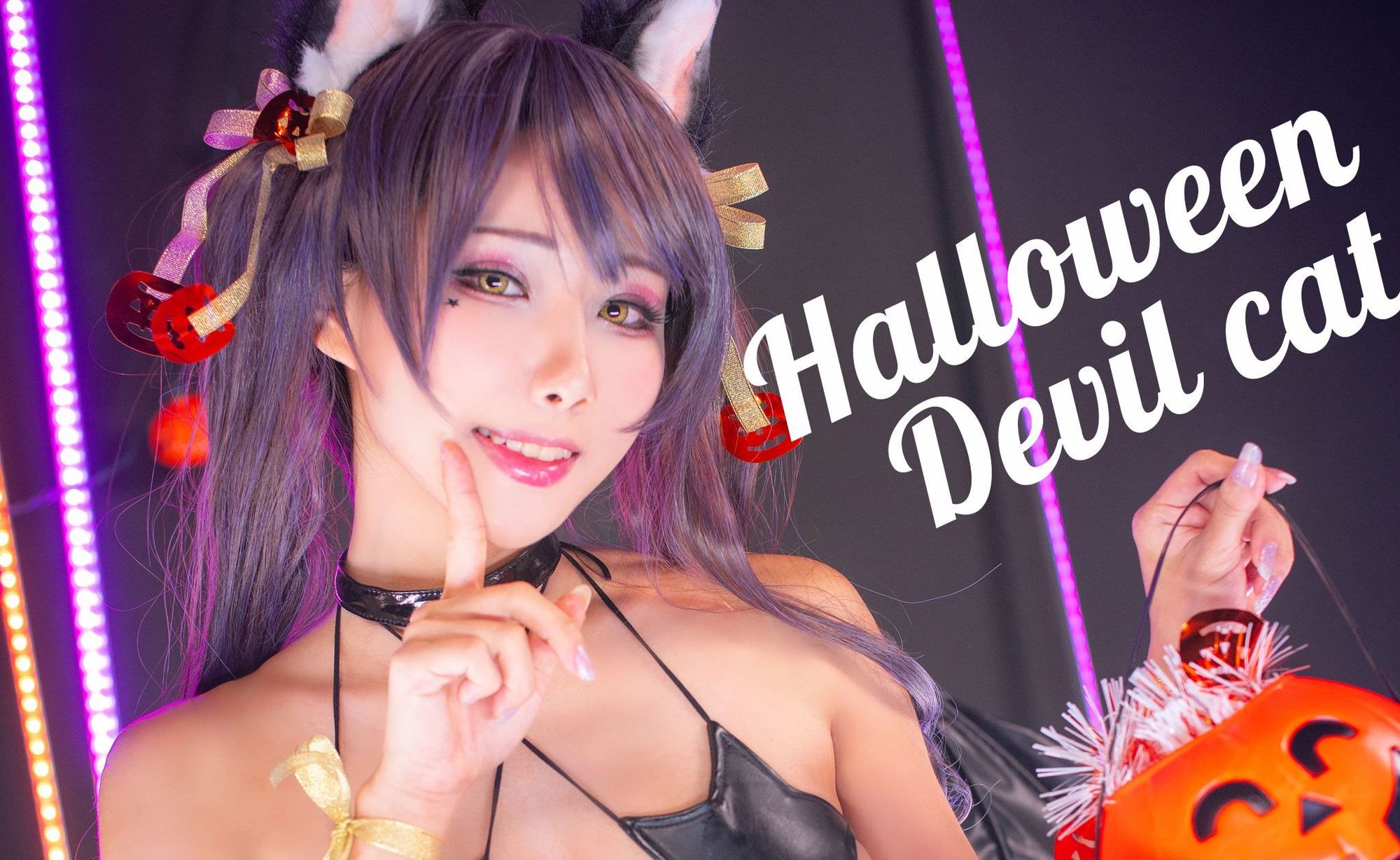 图片[3]-No.016-Halloween Devil Cat [13P]-cos王者-用心收藏好每一套cos美图