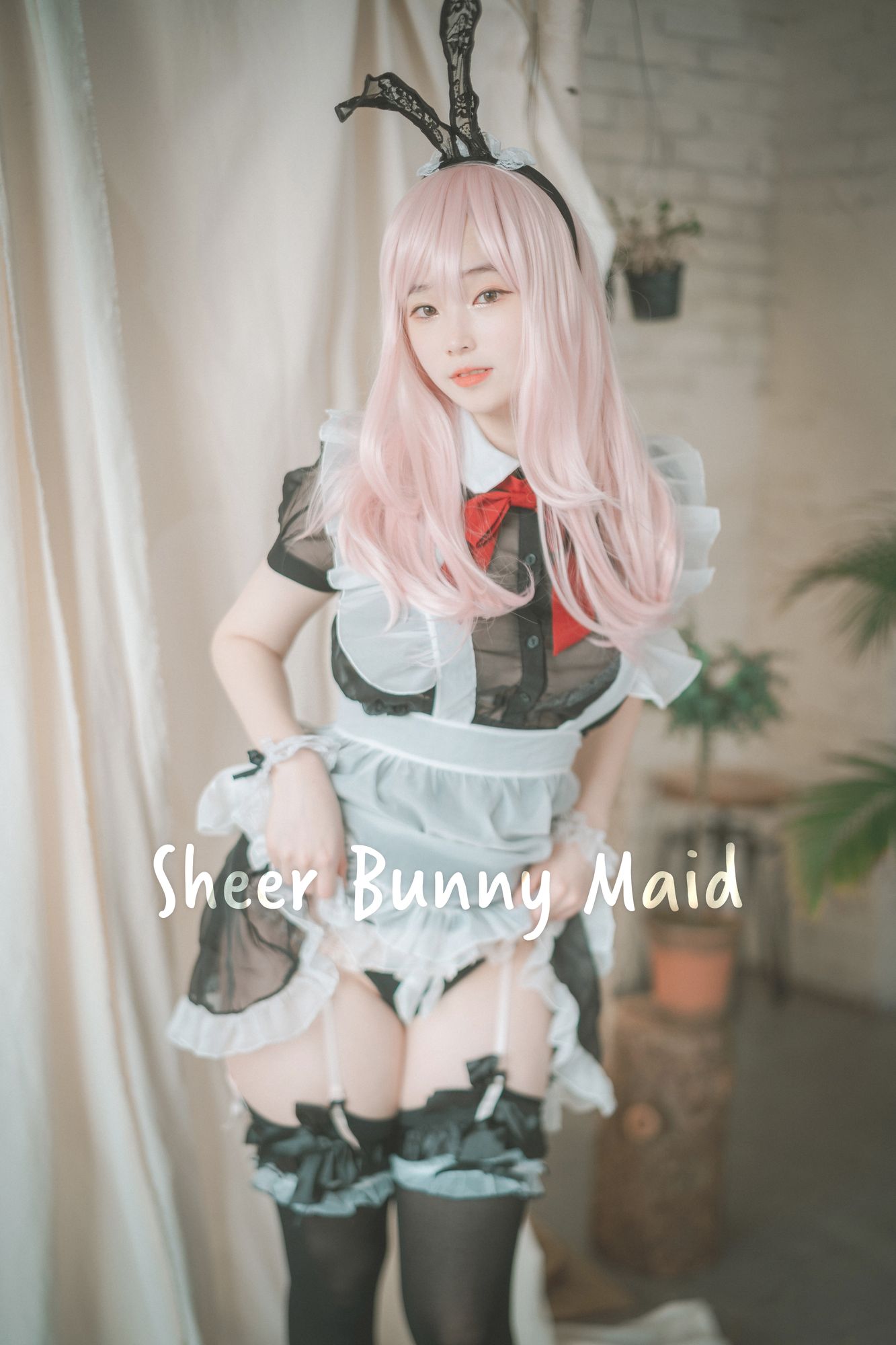 图片[2]-No.064-[DJAWA] Sheer Bunny Maid [51P]-cos王者-用心收藏好每一套cos美图