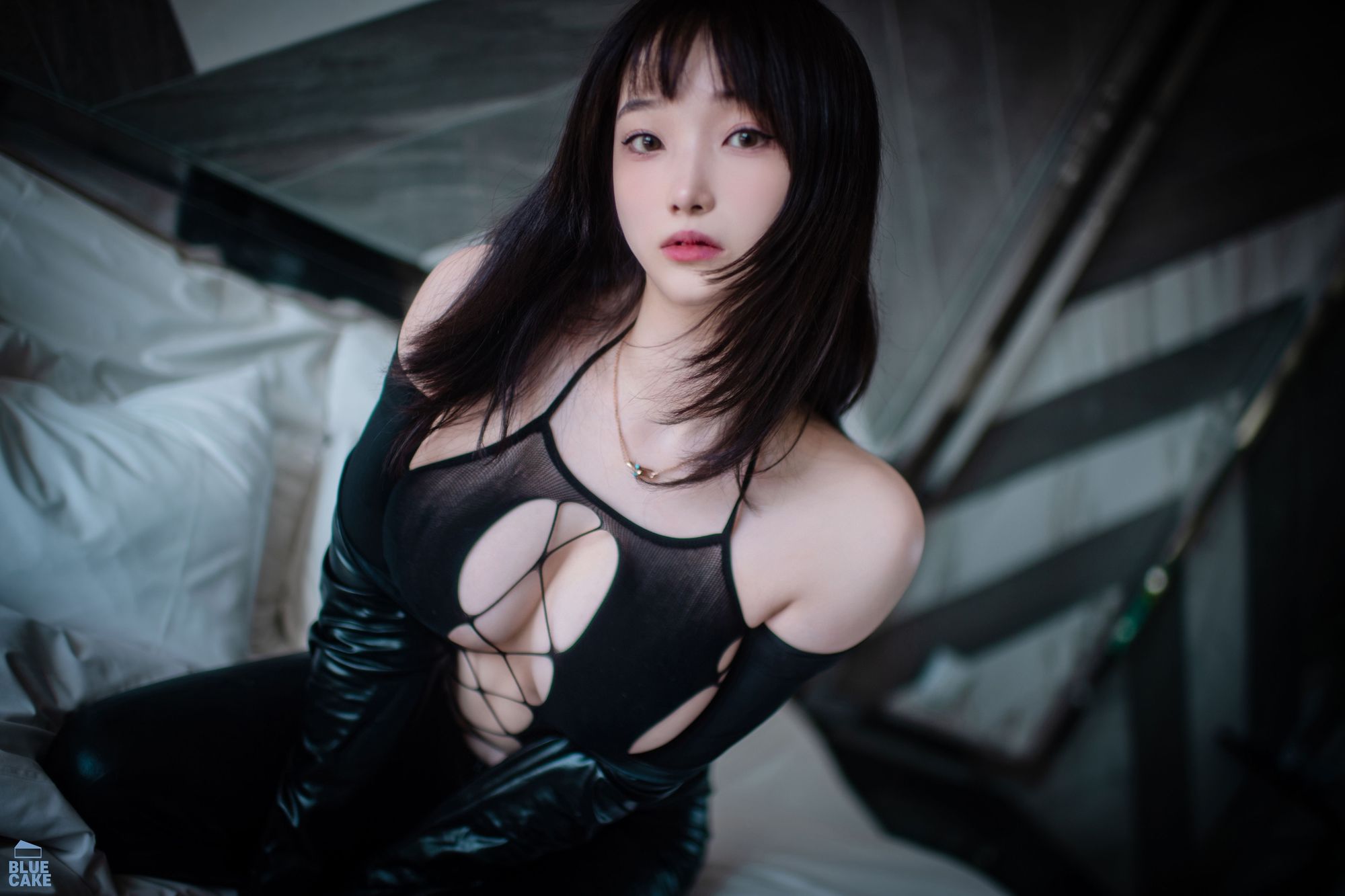 图片[3]-No.106-[BLUECAKE] Black Mist Mesh&Stocking [129P]-cos王者-用心收藏好每一套cos美图