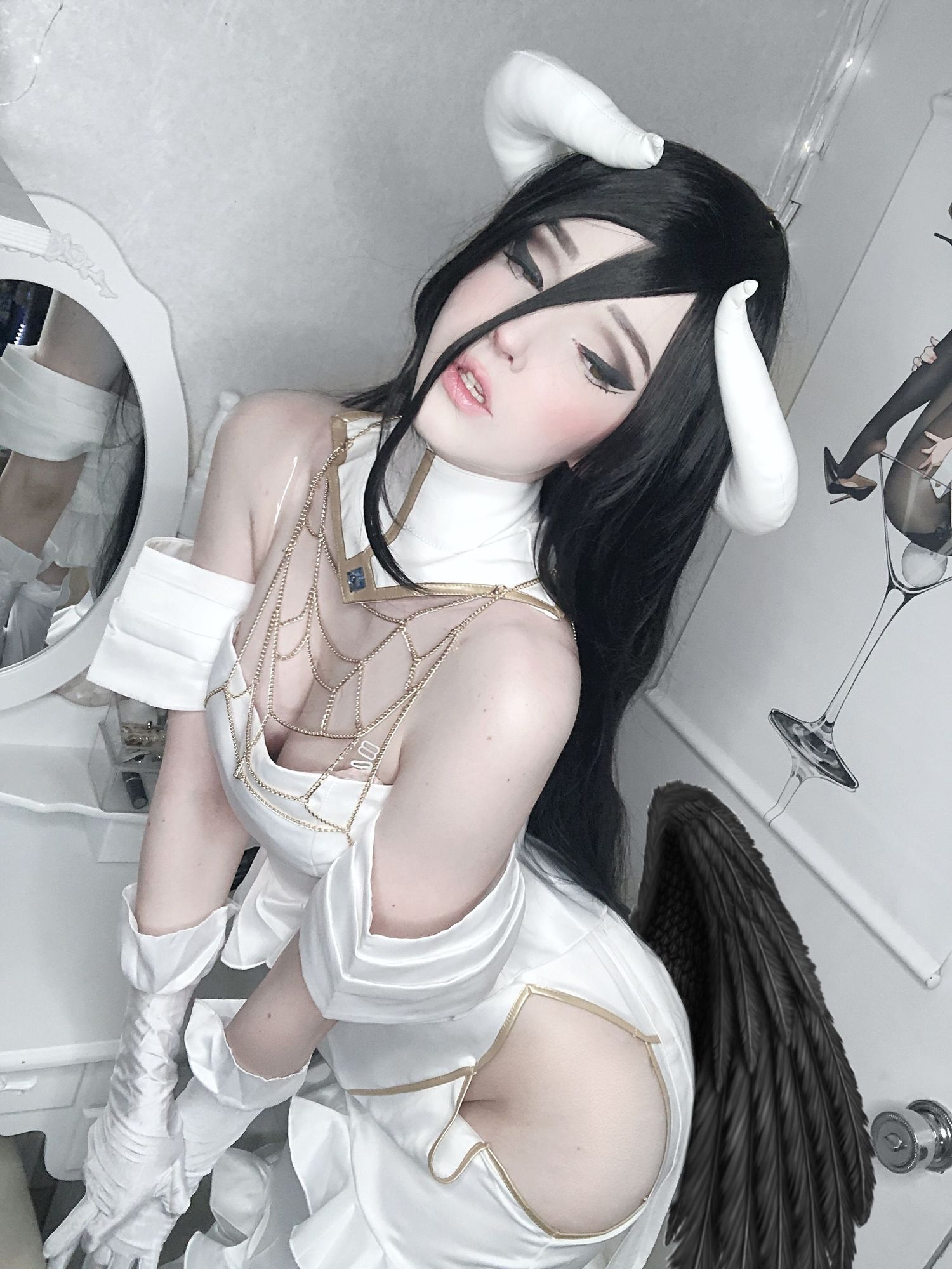 No.001-Albedo [77P]-cos王者-用心收藏好每一套cos美图