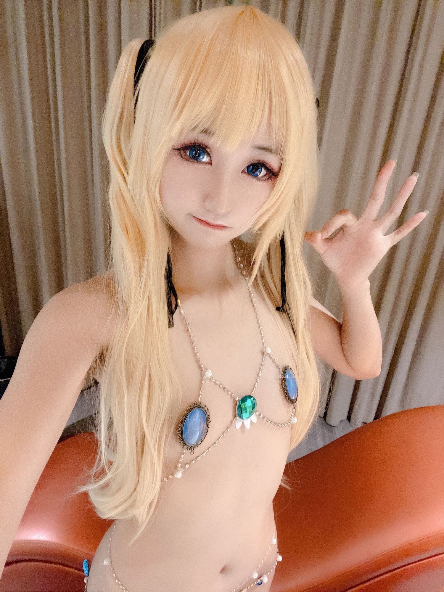 No.014-Marie Rose Fortune Bikini Selfie Set [33P]-cos王者