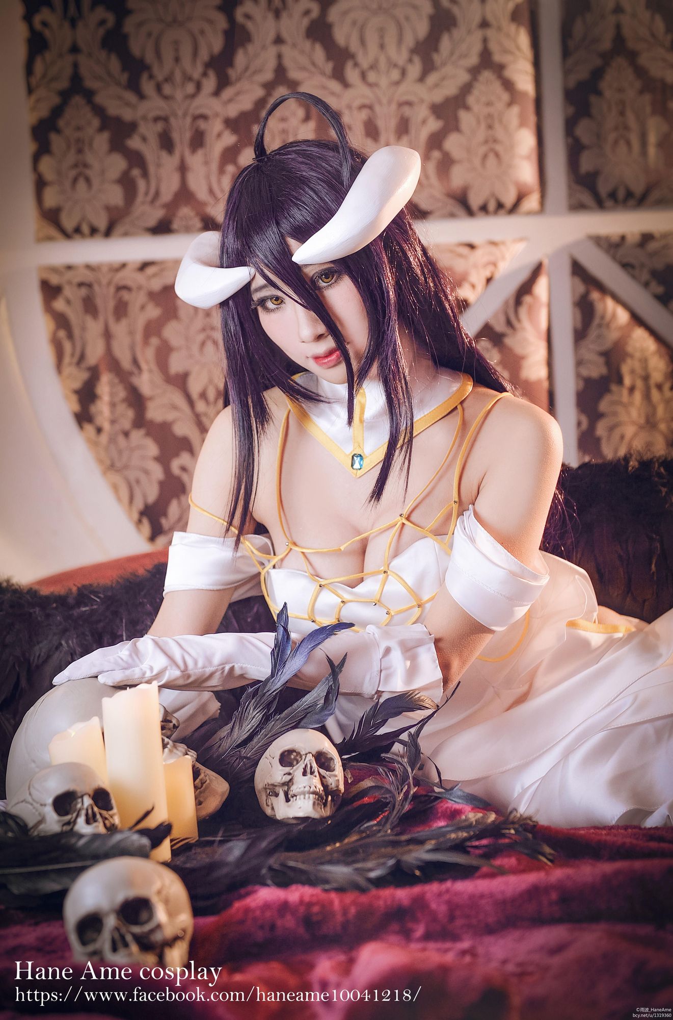 No.032-Overlord Albedo [16P]-cos王者-用心收藏好每一套cos美图