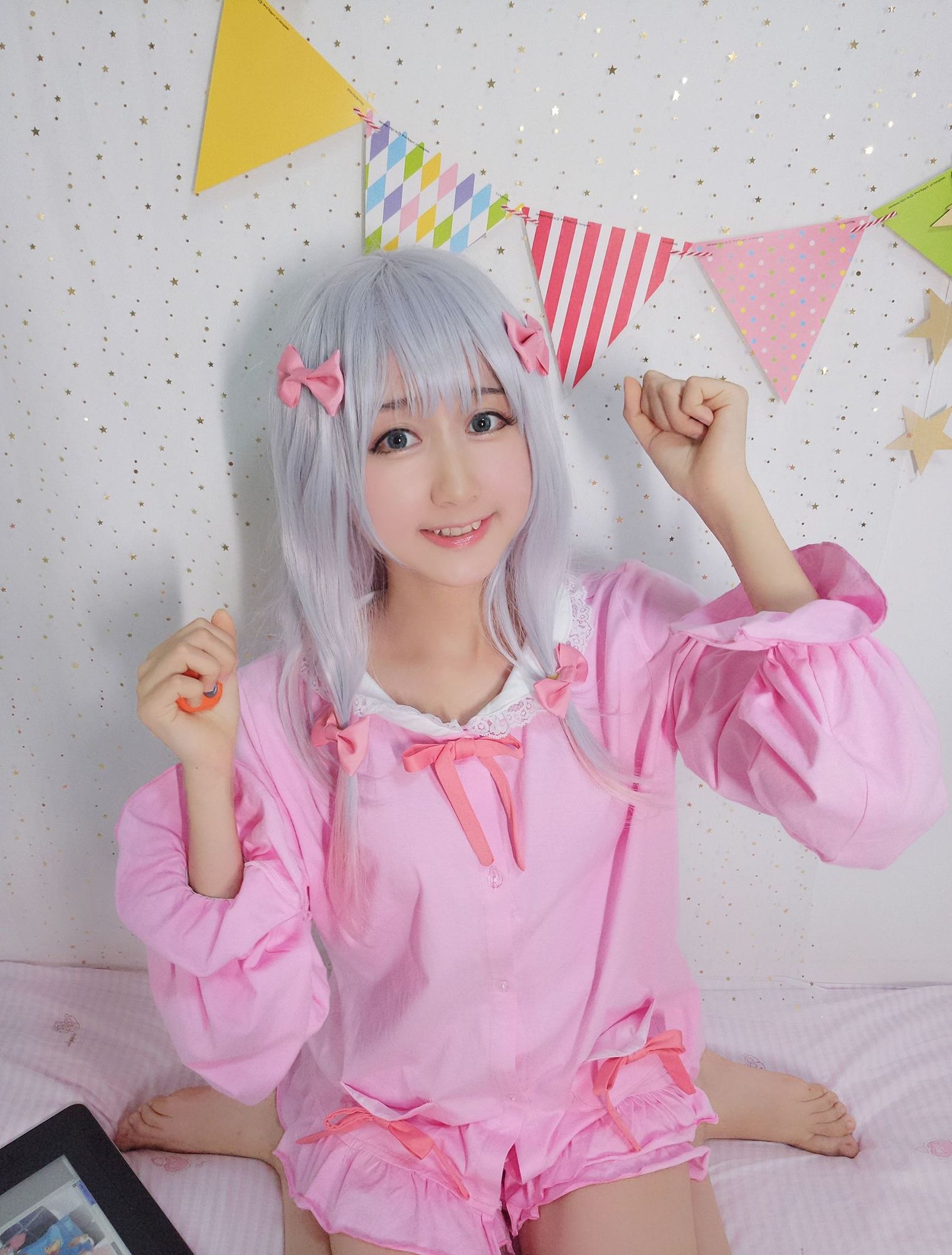 No.045-白色背心 cos [31P 1V]-cos王者-用心收藏好每一套cos美图