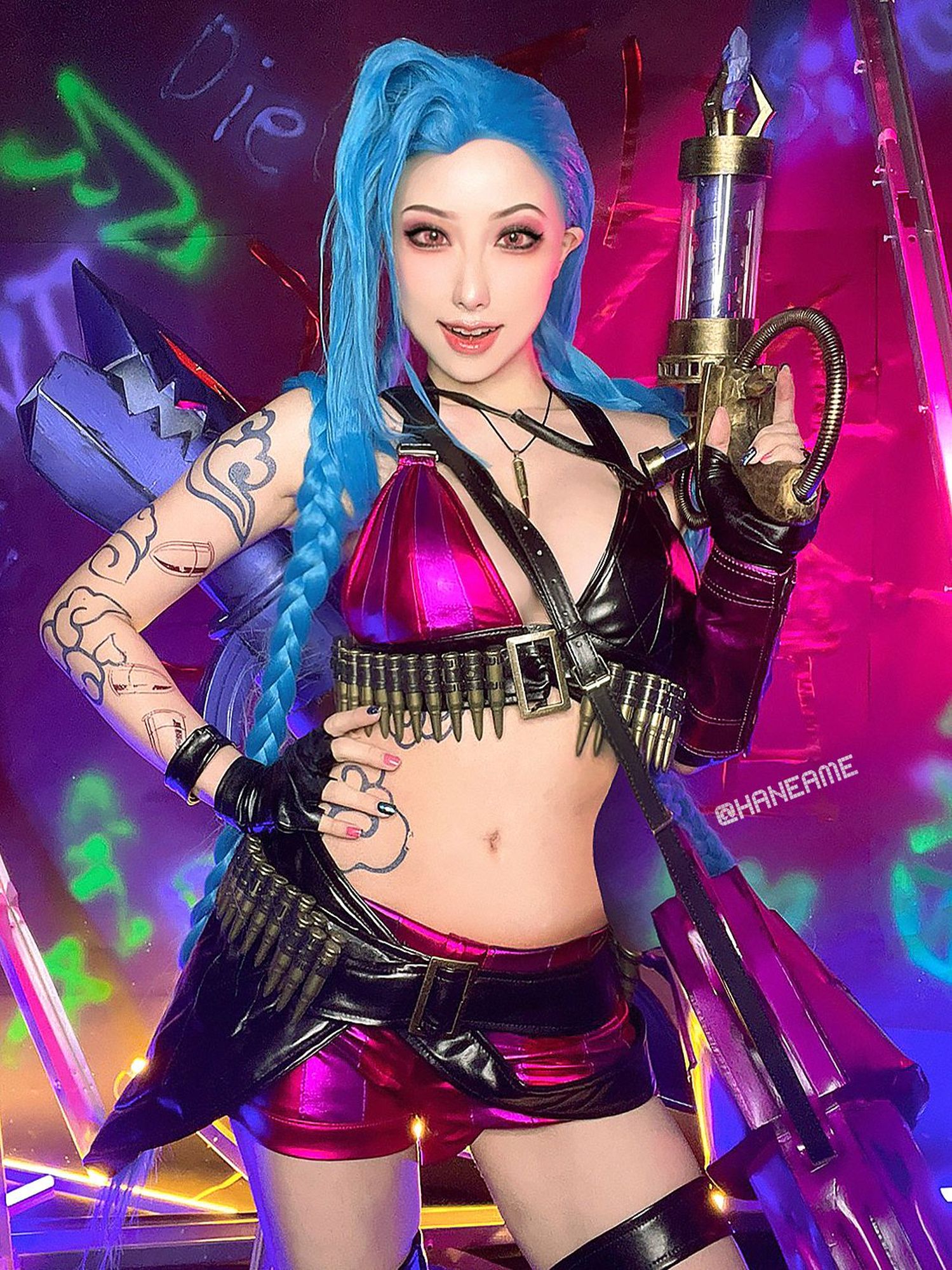 No.167-League of Legends JINX 英雄联盟 暴走萝莉 [26P]-cos王者-用心收藏好每一套cos美图