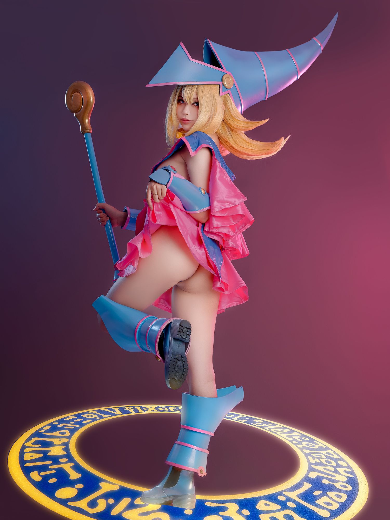 图片[2]-No.039 – Yu Gi Oh Dark Magician Girl [26P 5V]-cos王者-用心收藏好每一套cos美图