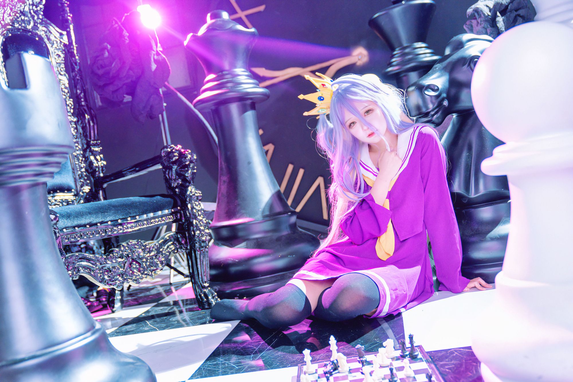 图片[2]-No.335 – 「茶教授」no game no life [14P]-cos王者