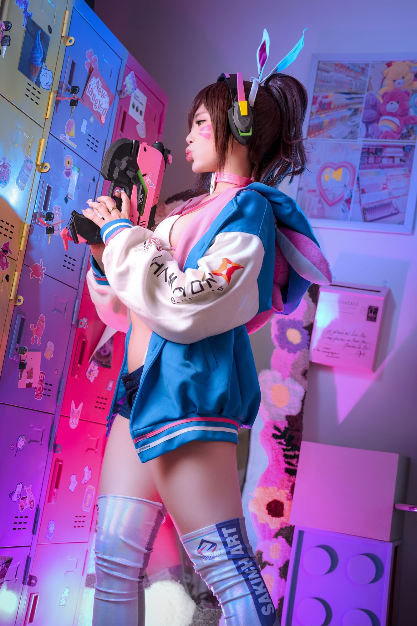 图片[2]-No.076 – D.Va Sakimichan Art [25P]-cos王者