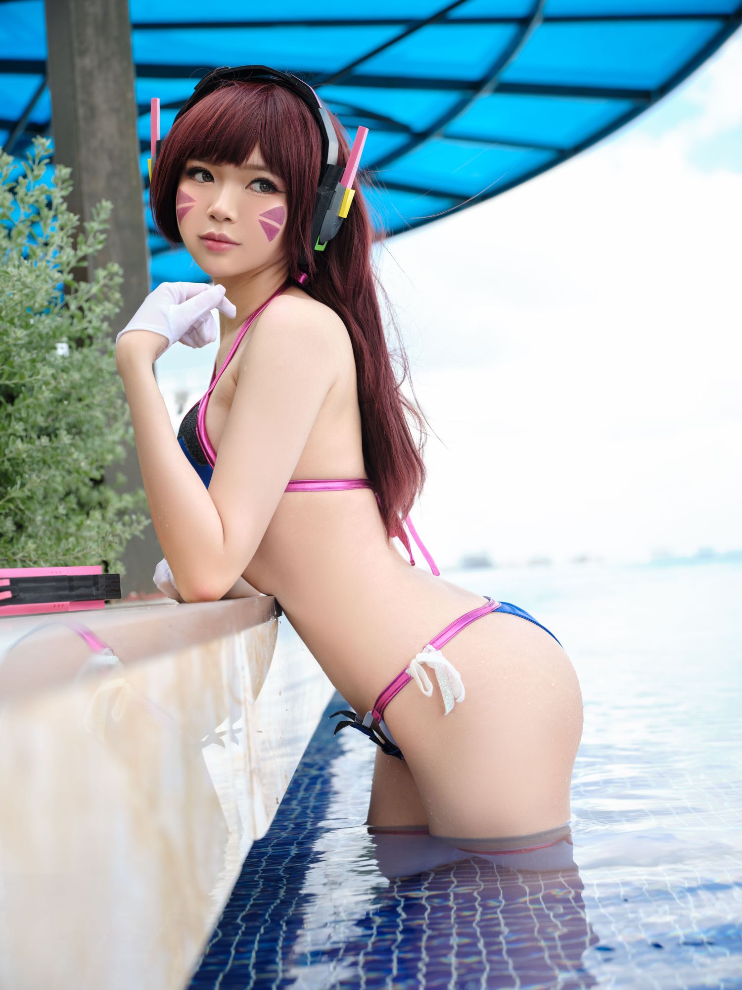 图片[2]-No.095 – Overwatch DVA Swimsuit [10P]-cos王者